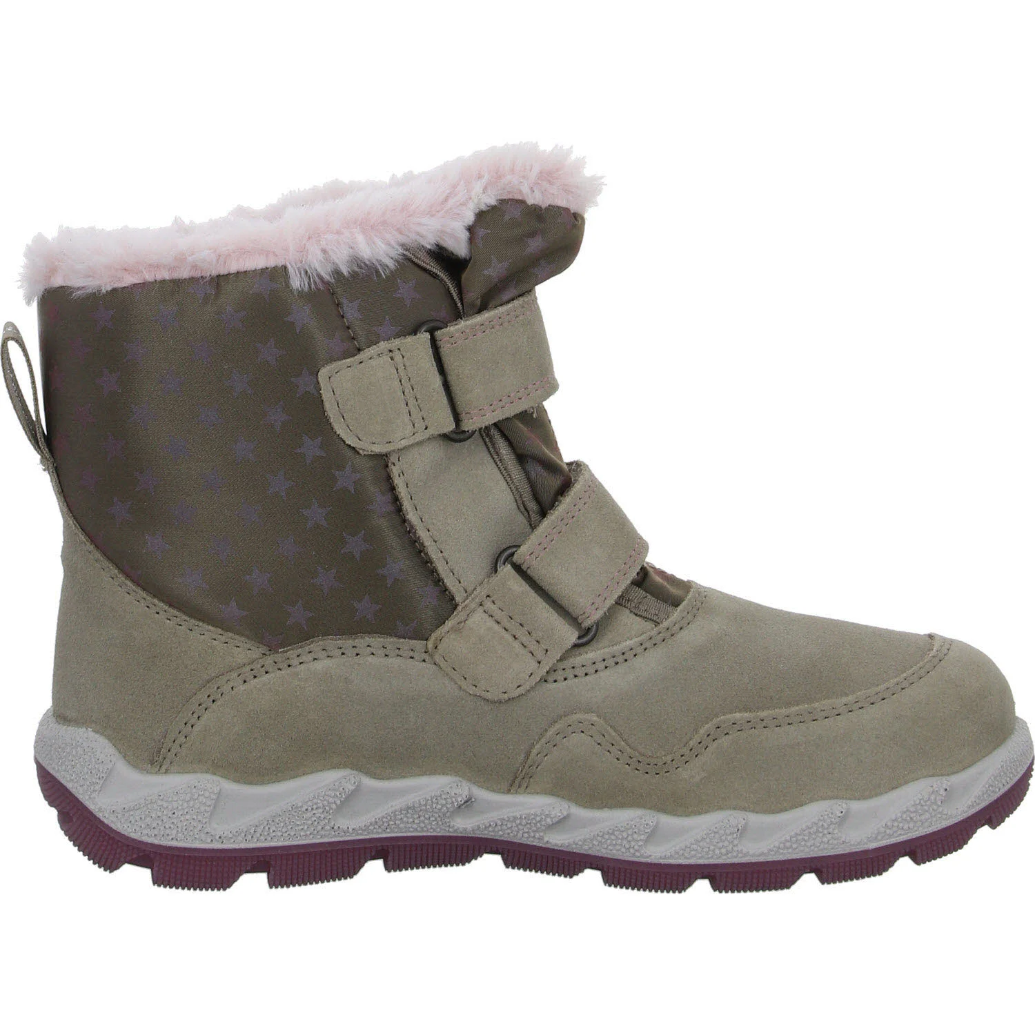 Element 7 von 8 (Bild) – Superfit Kinder Winterstiefel 1-006011-4000 Icebird BEIGE/ROSA WMS weit