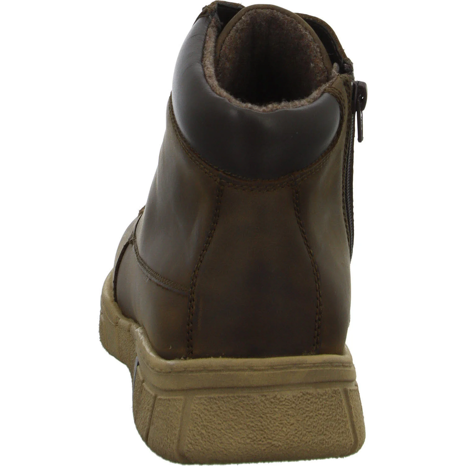 Waldläufer Herren Schnürstiefel 965801-301/866 H-Lino tabak brasil H (weit)