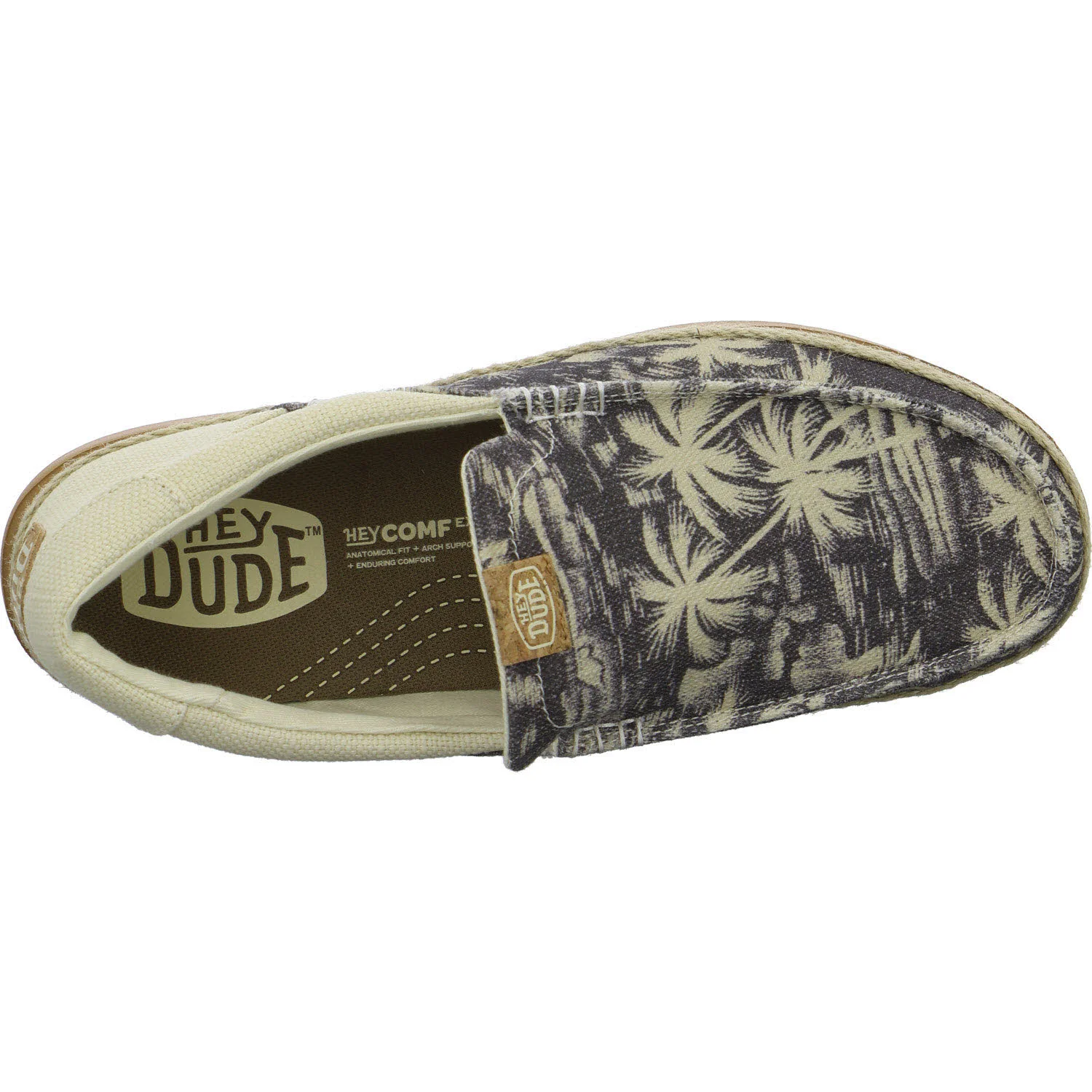 heydude Herren Slipper HD45174-1XM Harbor Lo Loafer Espadrille bone white/multi weit