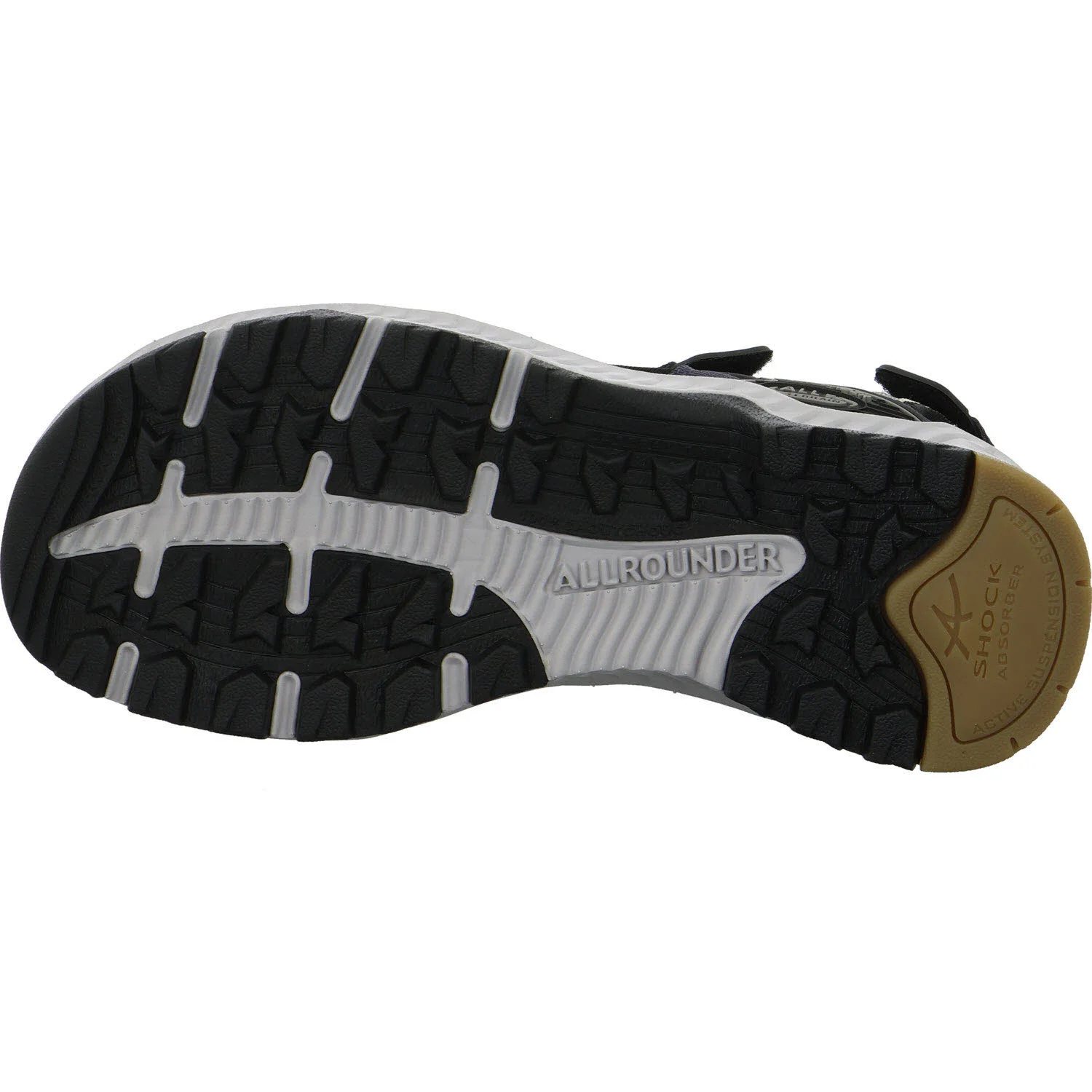 Allrounder by Mephisto Damen Sandalen P2008646 Westside peacot/alloy normal
