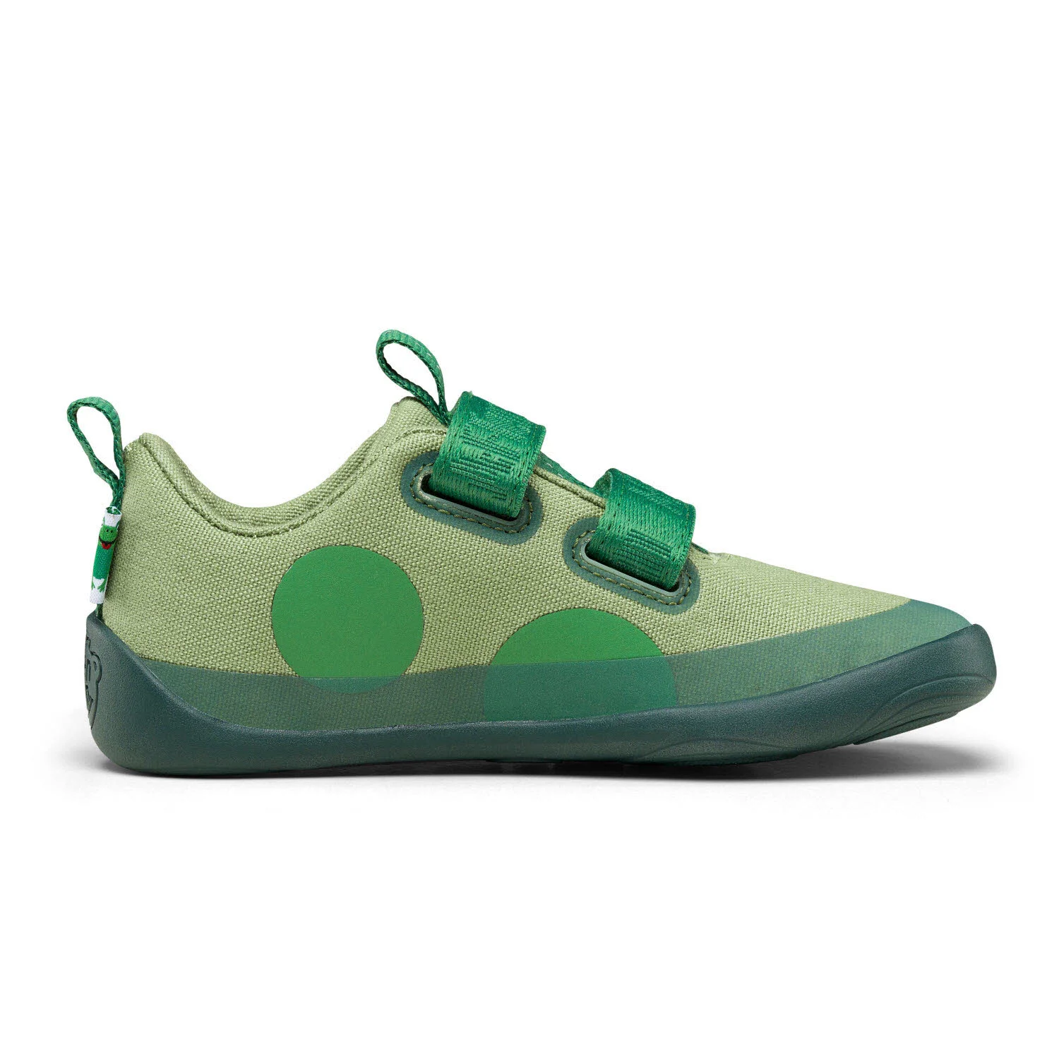 Affenzahn Kinderschuh zum Schlupfen 00391-20110 Lucky Frosch grün normal
