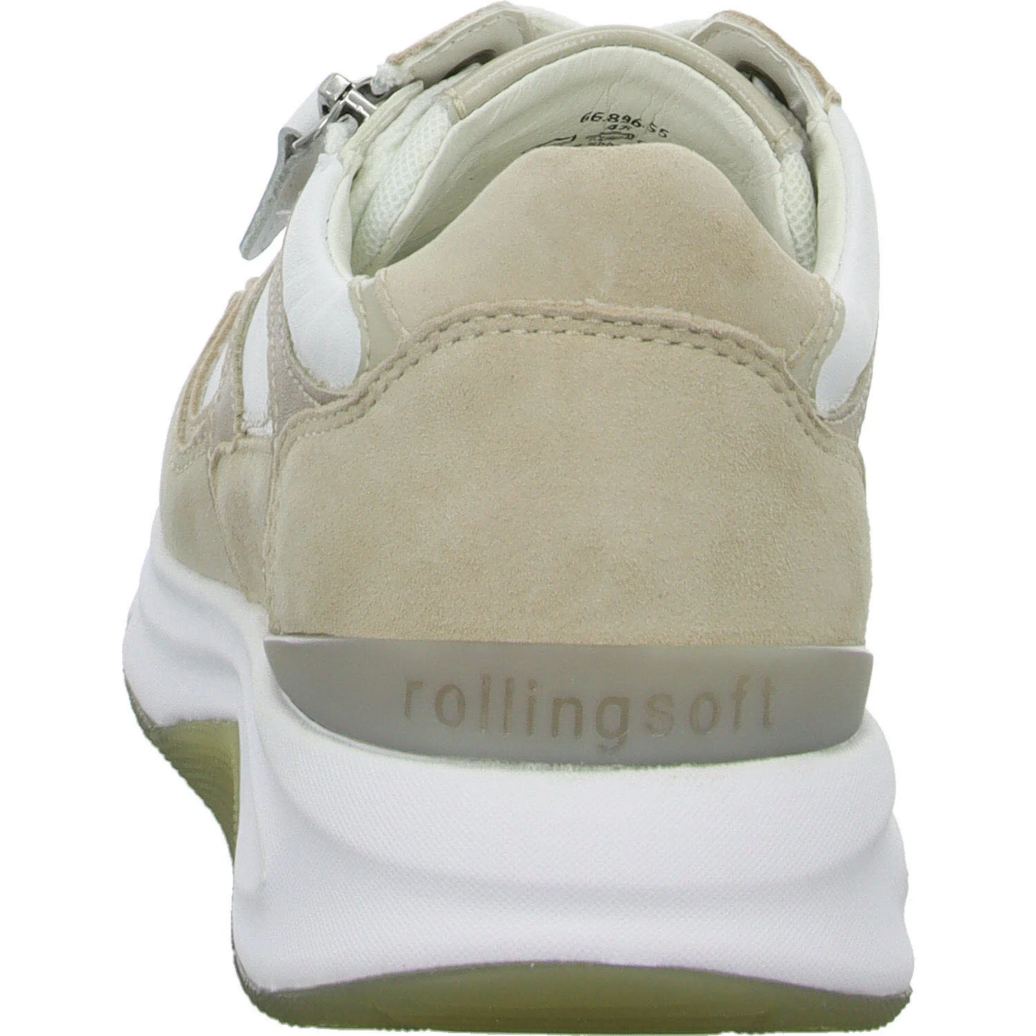 Element 4 von 8 (Bild) – Gabor Rollingsoft Damen Schnürschuhe 66.896.55 66.896 weiss/oak/puder G (normal)