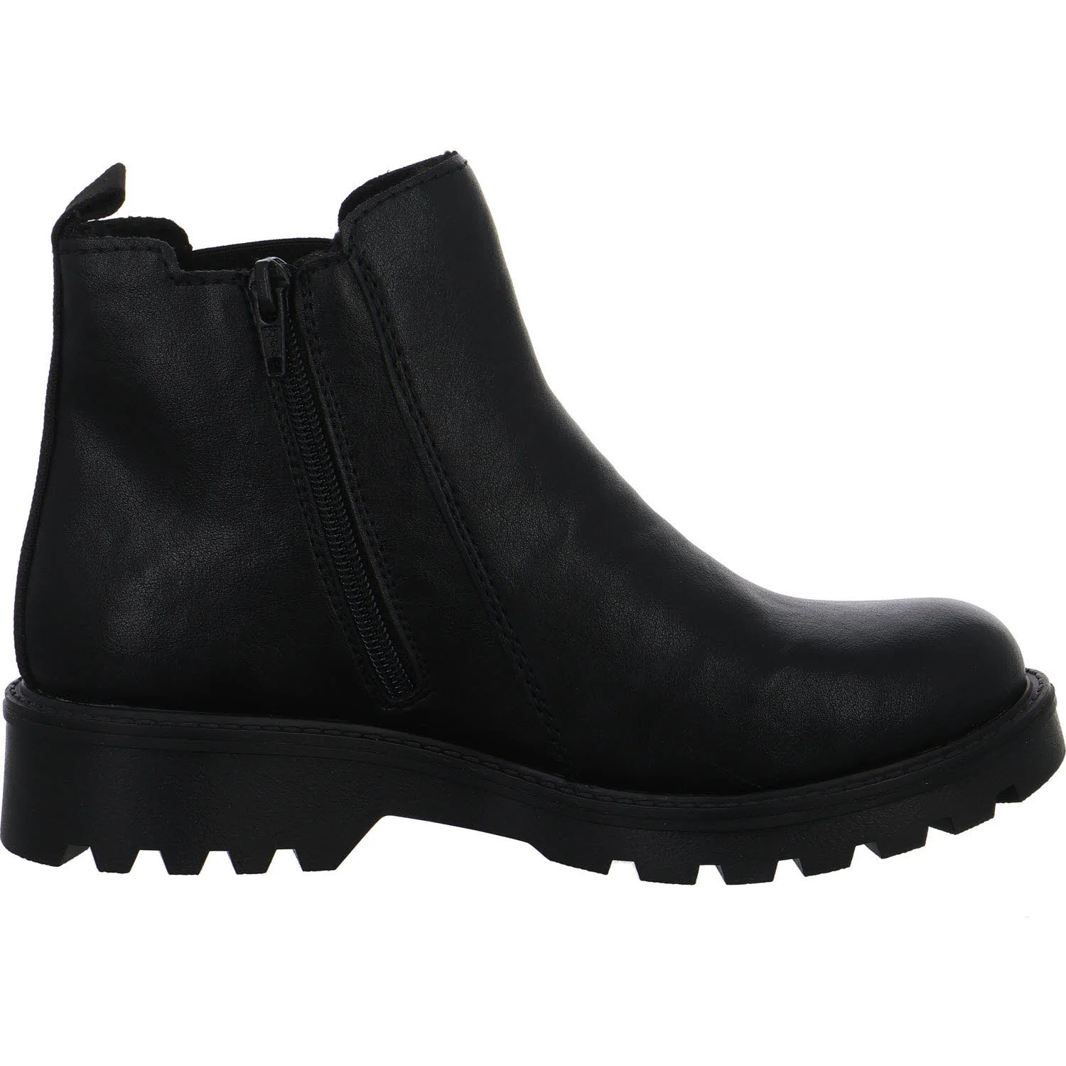 Element 7 von 8 (Bild) – Rieker Damen Stiefelette warm 73250-01 73250 schwarz F 1/2 (normal)