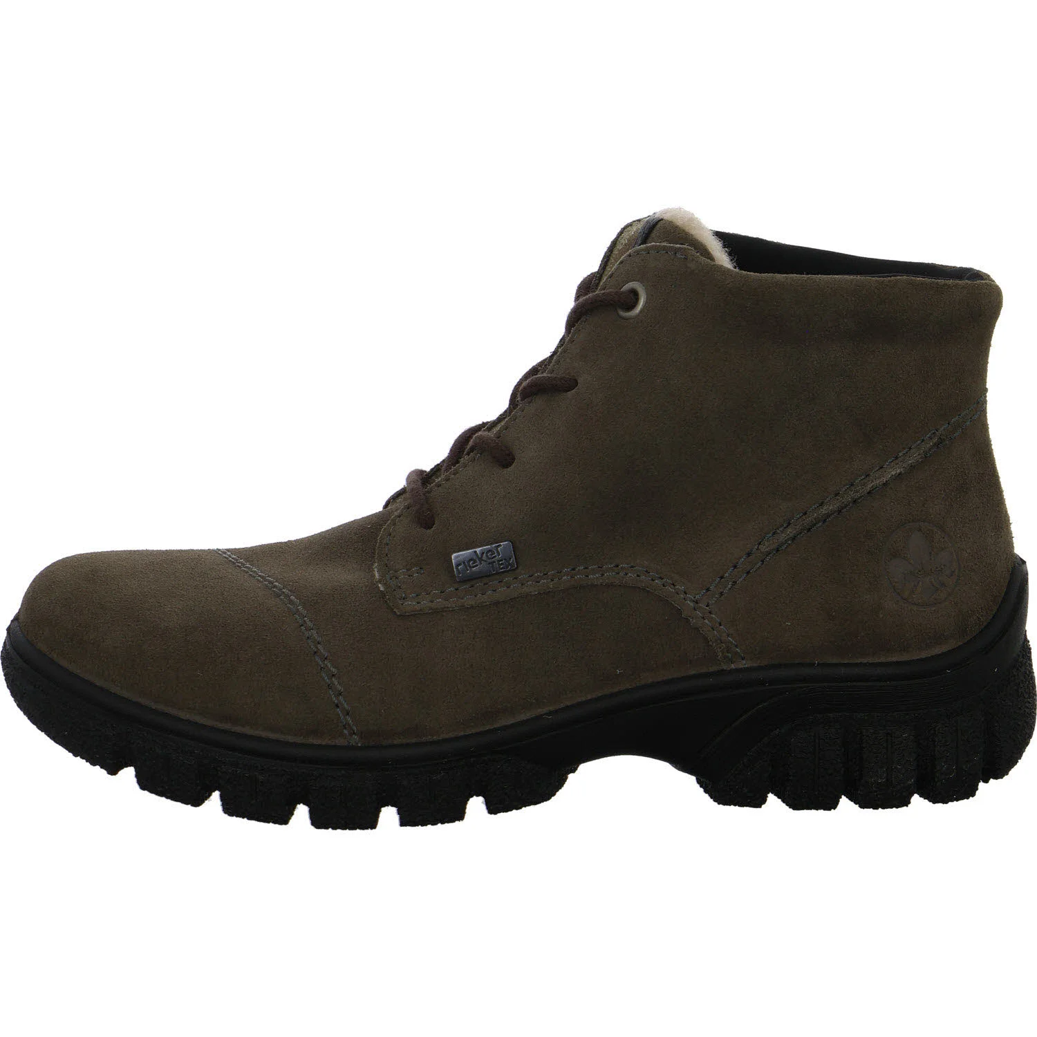 Rieker Damen Schnürstiefel warm Z7218-45 Z7218 smoke G (weit)