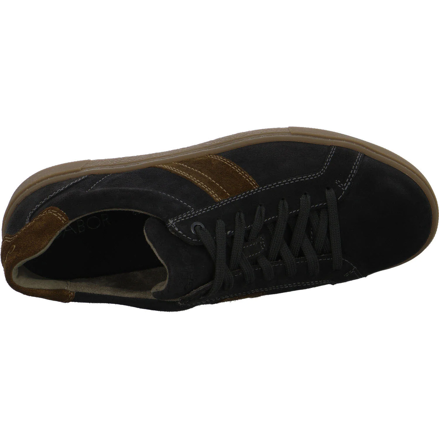 Gabor Herren Schnürschuhe 6104.10.03 6104.10 slate/caramel G (normal)