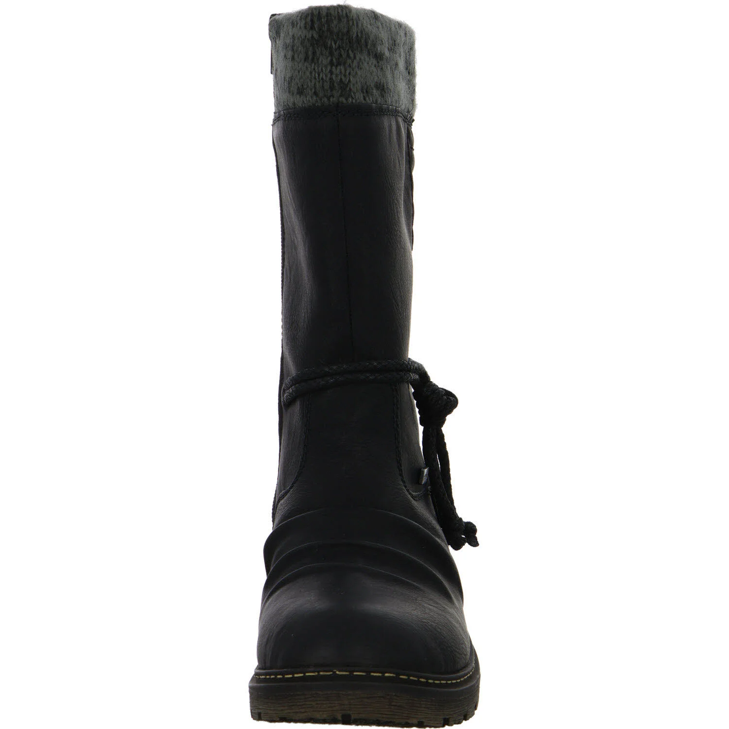 Rieker Damen Stiefelette warm Z4755-00 Z4755 schwarz/anthrazit F (normal)