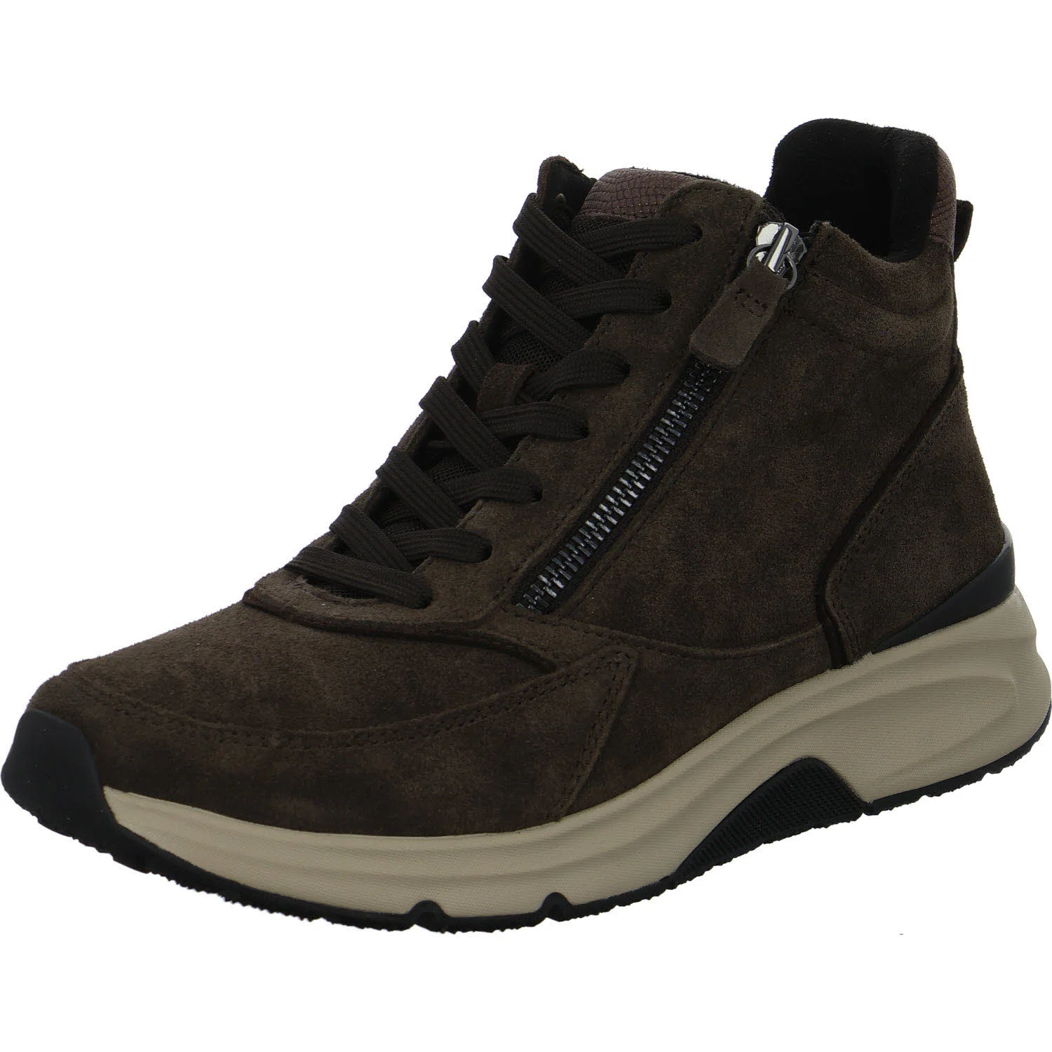 Element 2 von 8 (Bild) – Gabor Rollingsoft Damen Schnürstiefel 0803.02.006 0803.02 engl. brown (/Micro) G (normal)