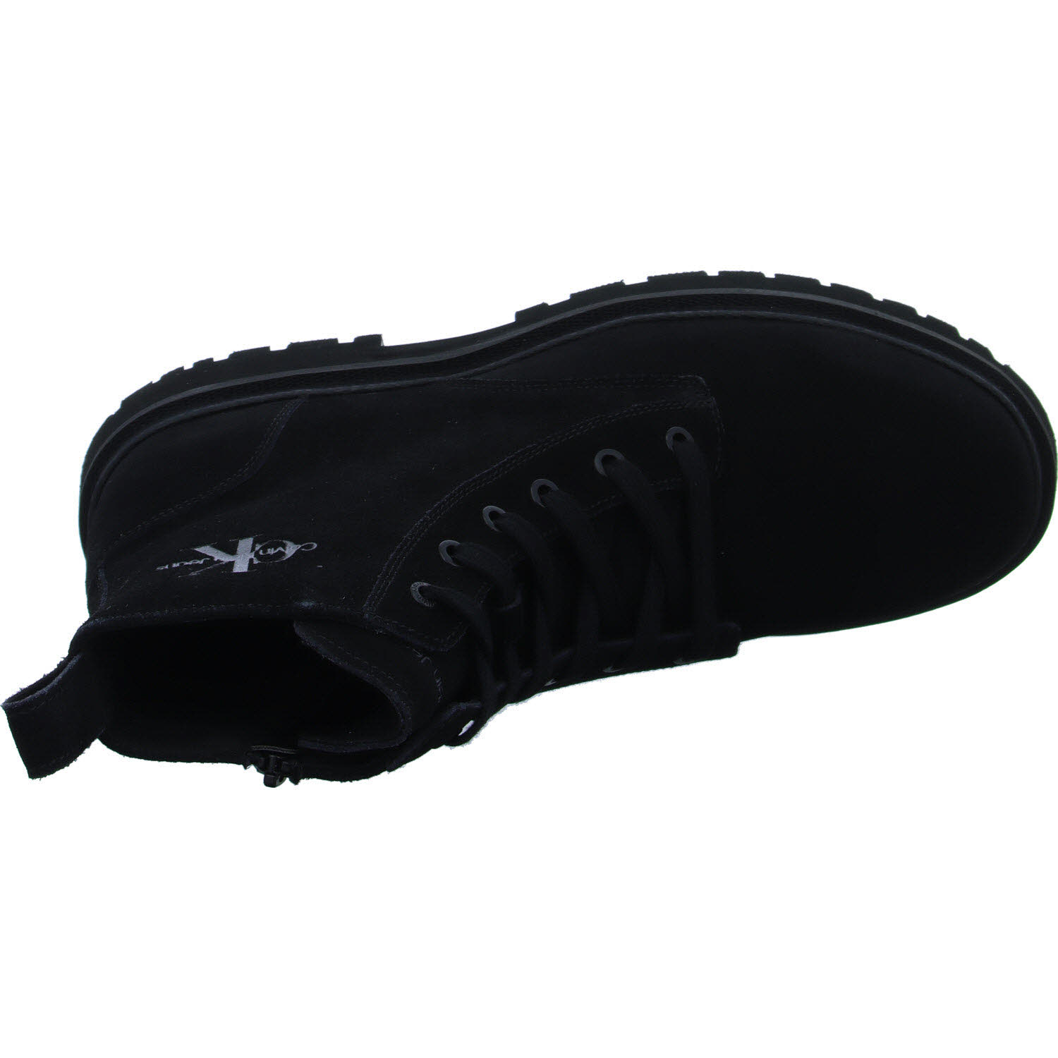 Calvin Klein Herren Schnürstiefel YM0YM010700GJ EVA BOOT MID LACEUP ICONIC DRESS triple black normal