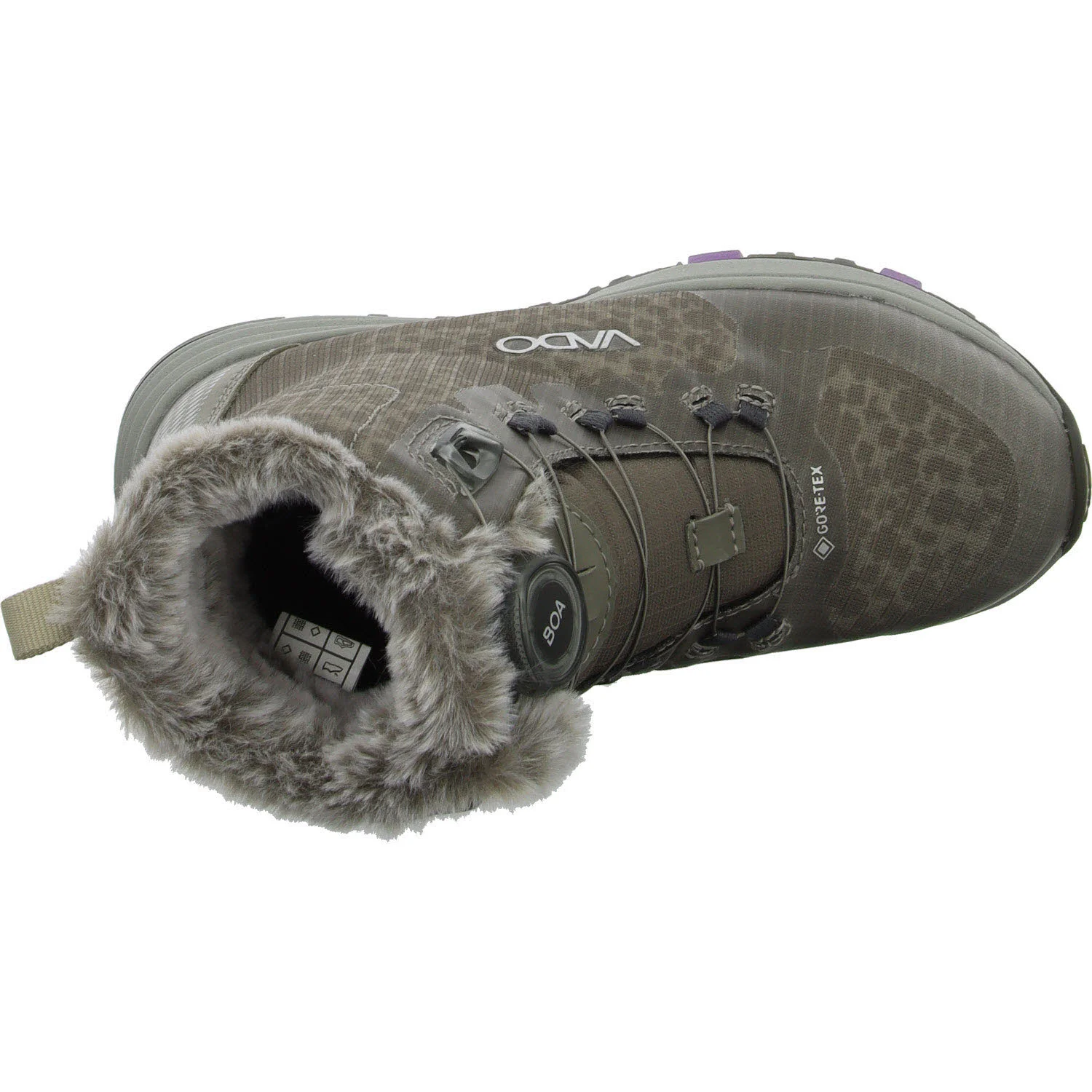 Element 8 von 8 (Bild) – VADO Kinder Winterstiefel 83420-3401/211 SNOW High BOA GTX walnut normal