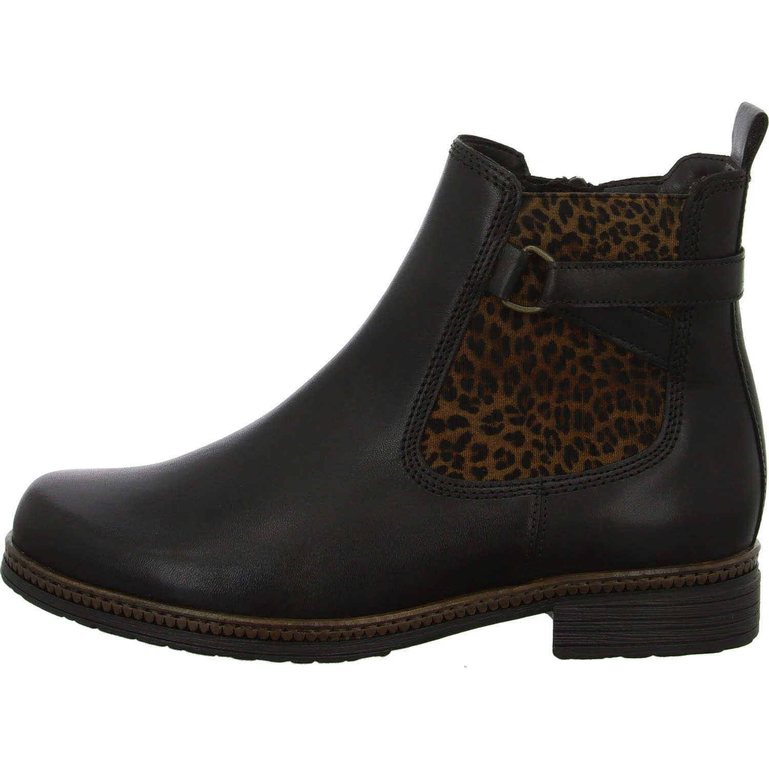 Element 6 von 8 (Bild) – Gabor Damen Stiefeletten 74.670.28 74.670 moro (El.Leo) F (schmal/normal)