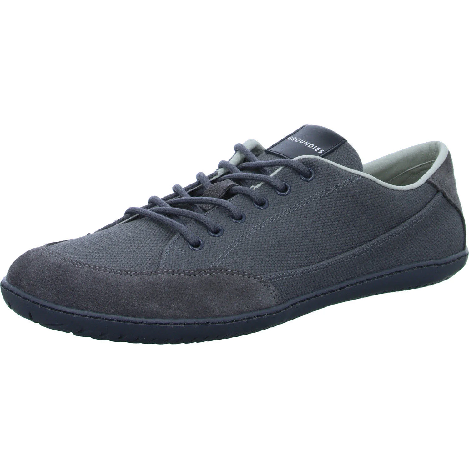 Groundies Schnürschuh 210030-32 Amsterdam Men dark grey weit