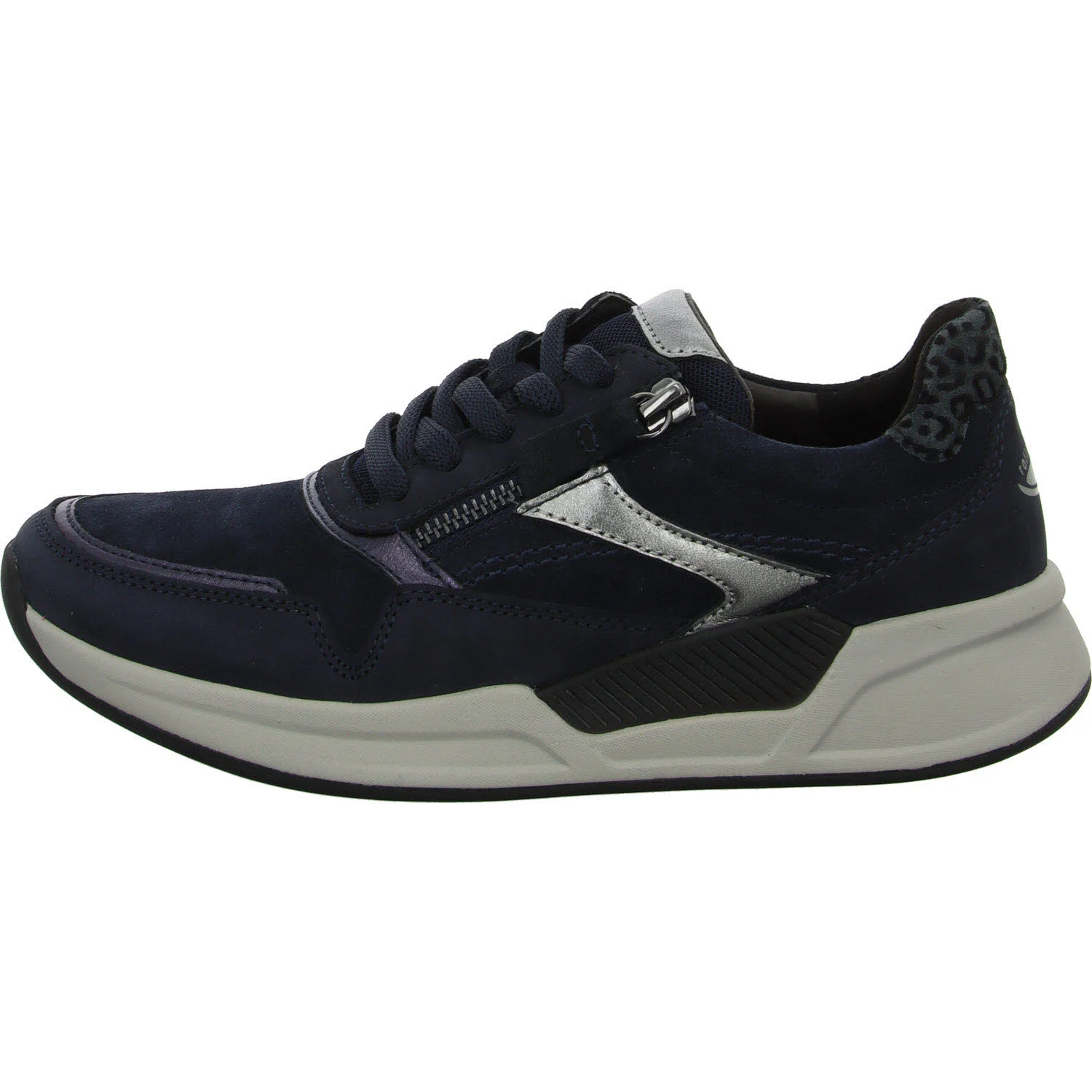 Element 6 von 8 (Bild) – Gabor Rollingsoft Damen Schnürschuhe 76.957.26 76.957 dkblau/antiksilber G (normal)