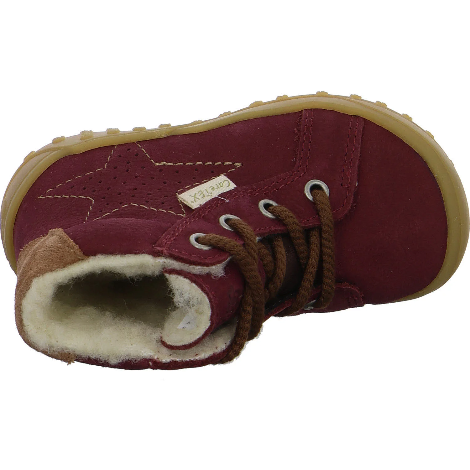Element 8 von 8 (Bild) – Ricosta Kinder Schnürstiefel 50 3300303/370 Denny burgund WMS weit