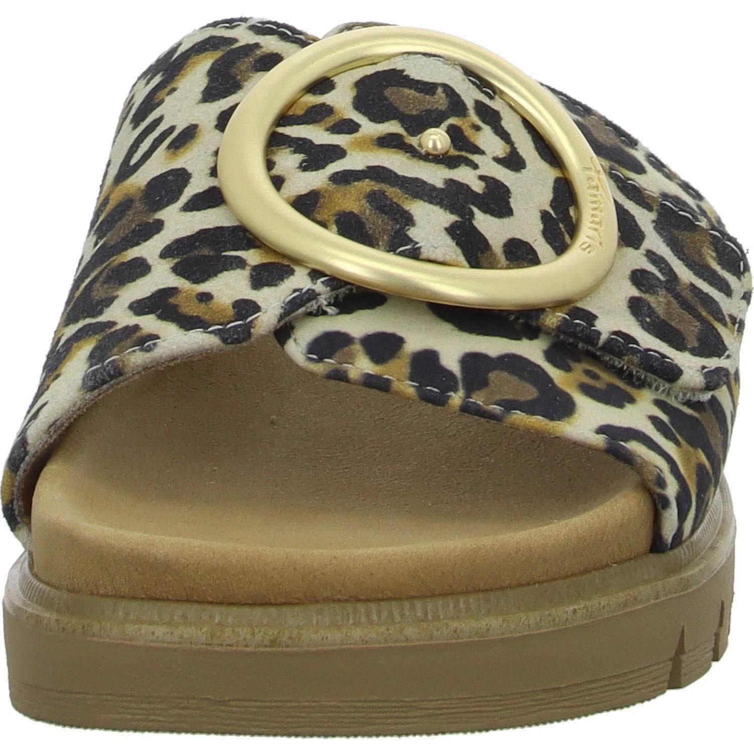 Tamaris Comfort Damen Pantoletten 8-87106-42/903 8-87106-42 leopard weit