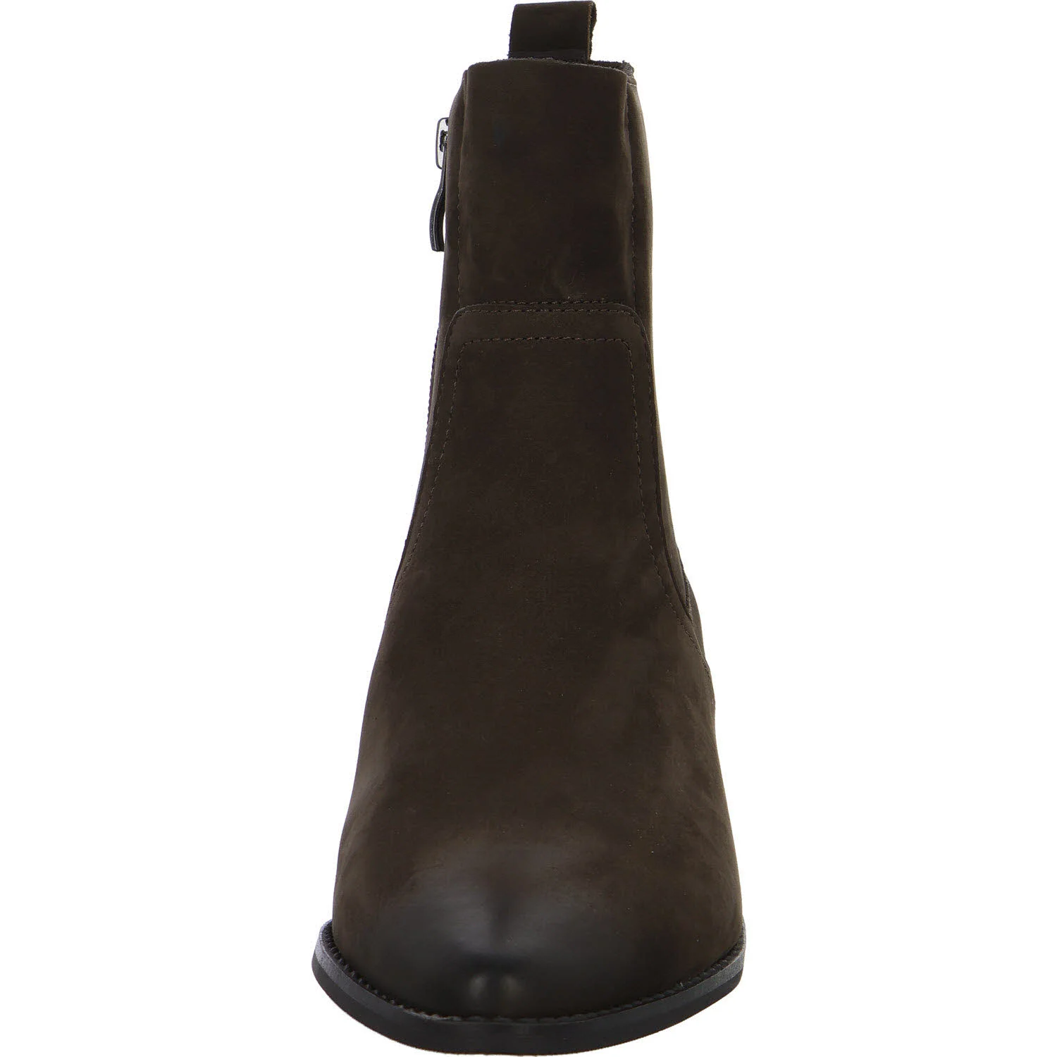 Caprice Damen Stiefeletten 9-25310-47-344 9-25310-47 dk brown nubuc G (normal)