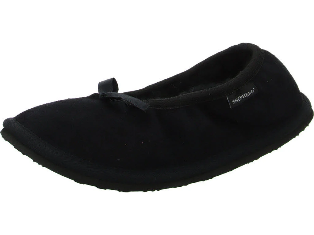 SHEPHERD OF SWEDEN Da. Winterheimschuhe nied.Schnitt 2455010 Stacy black weit