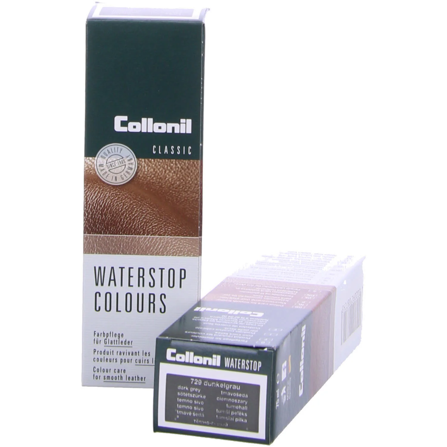 Collonil Creme pflegend 33030001729 Waterstop Colours 75ml 729 dunkelgrau