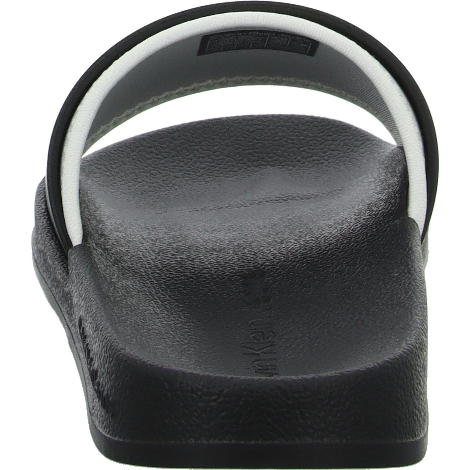 Calvin Klein Pantoletten YM0YM003610GM SLIDE RUBBER NEOPRENE MONOLOGO black/bright white normal