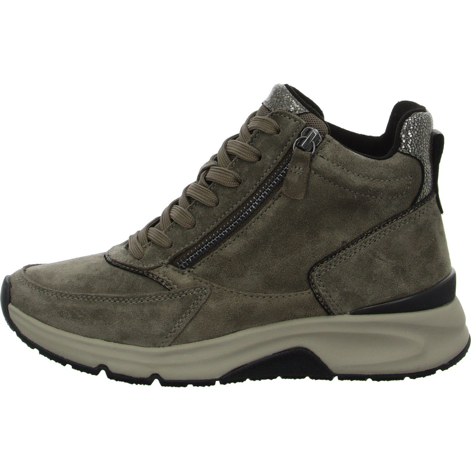 Element 6 von 8 (Bild) – Gabor Rollingsoft Damen Schnürstiefel 56.887.30 56.887 mohair kombi G (normal)