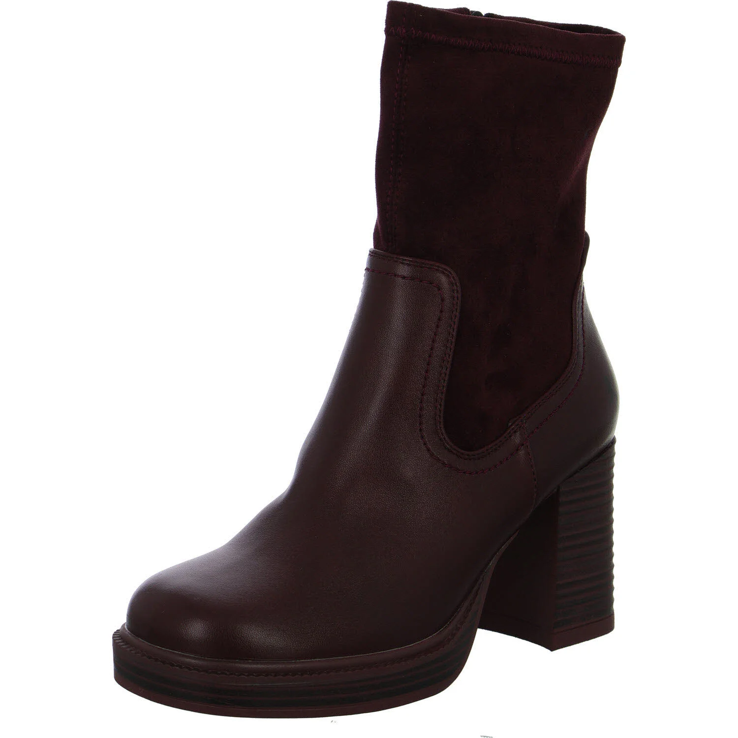 2go Fashion Damen Stiefeletten 8237501-55 8237501 bordeaux normal