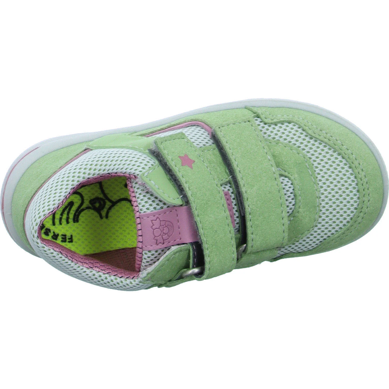 Ricosta Kinderschuh zum Schlupfen 50 2000702/520 ELLI avocado WMS mittel