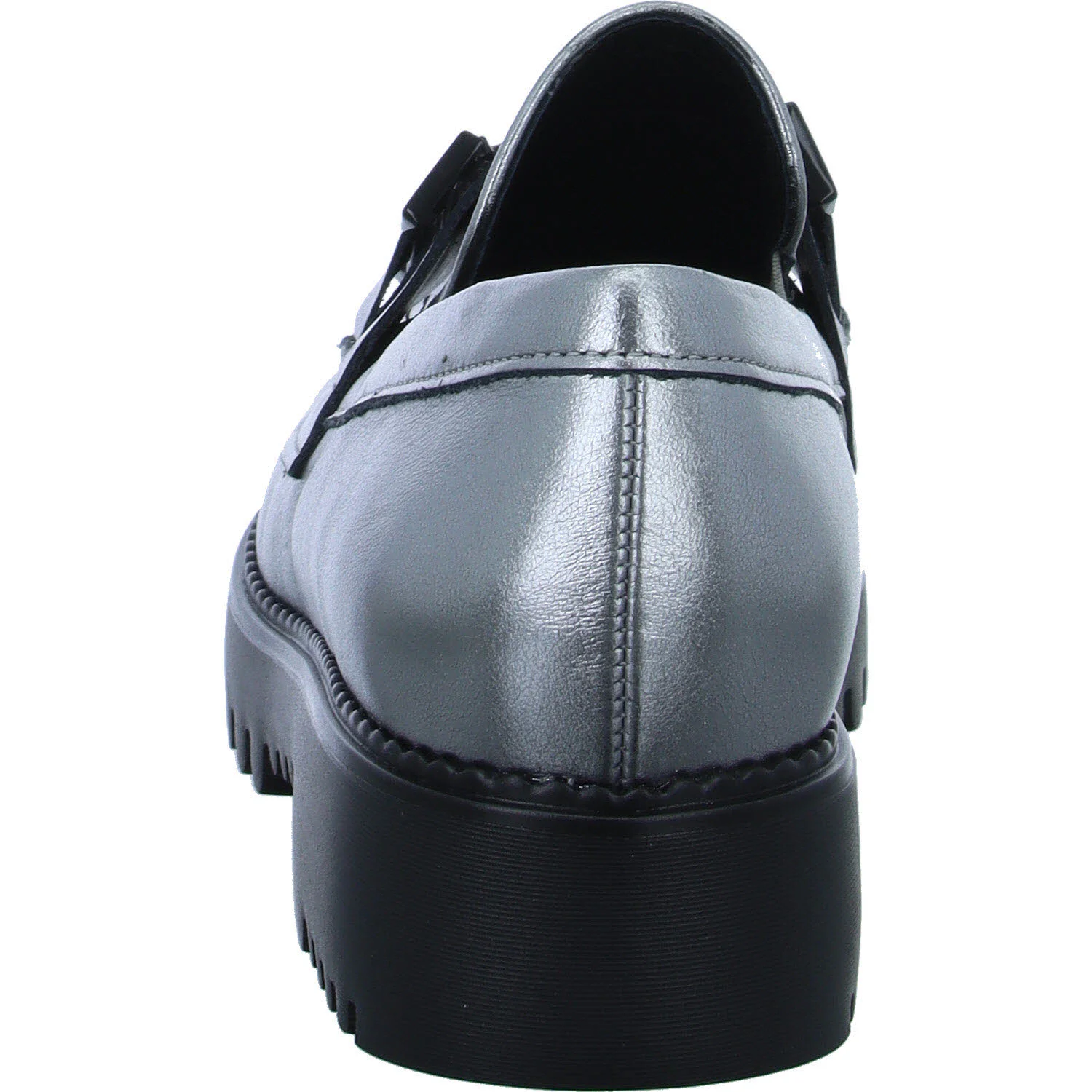 Element 4 von 8 (Bild) – Gabor Damen Slipper 52.452.90 52.452 antiksilber (schwarzlack) G (normal)