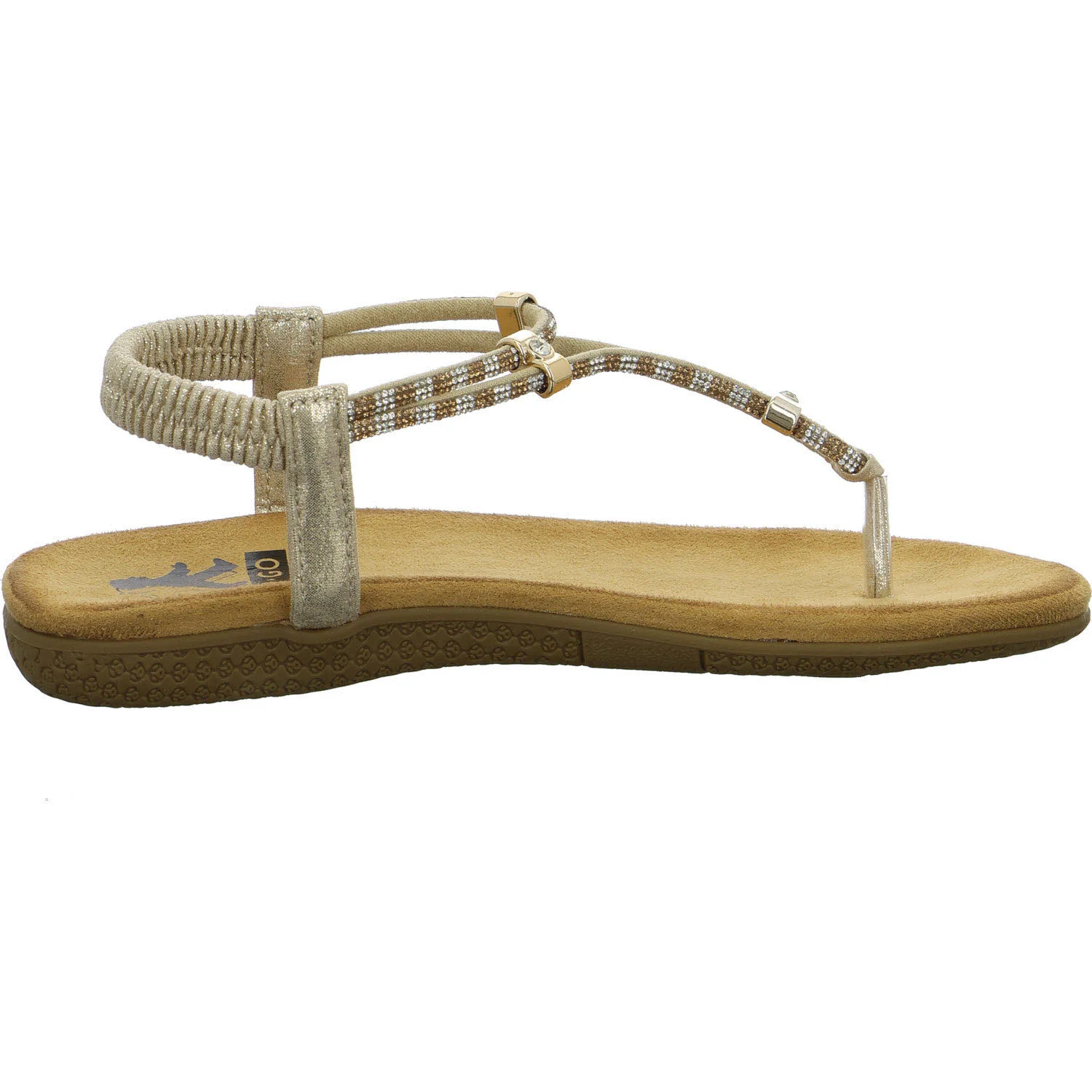 2go Fashion Damen Sandalen 8018845-699 8018845 gold normal