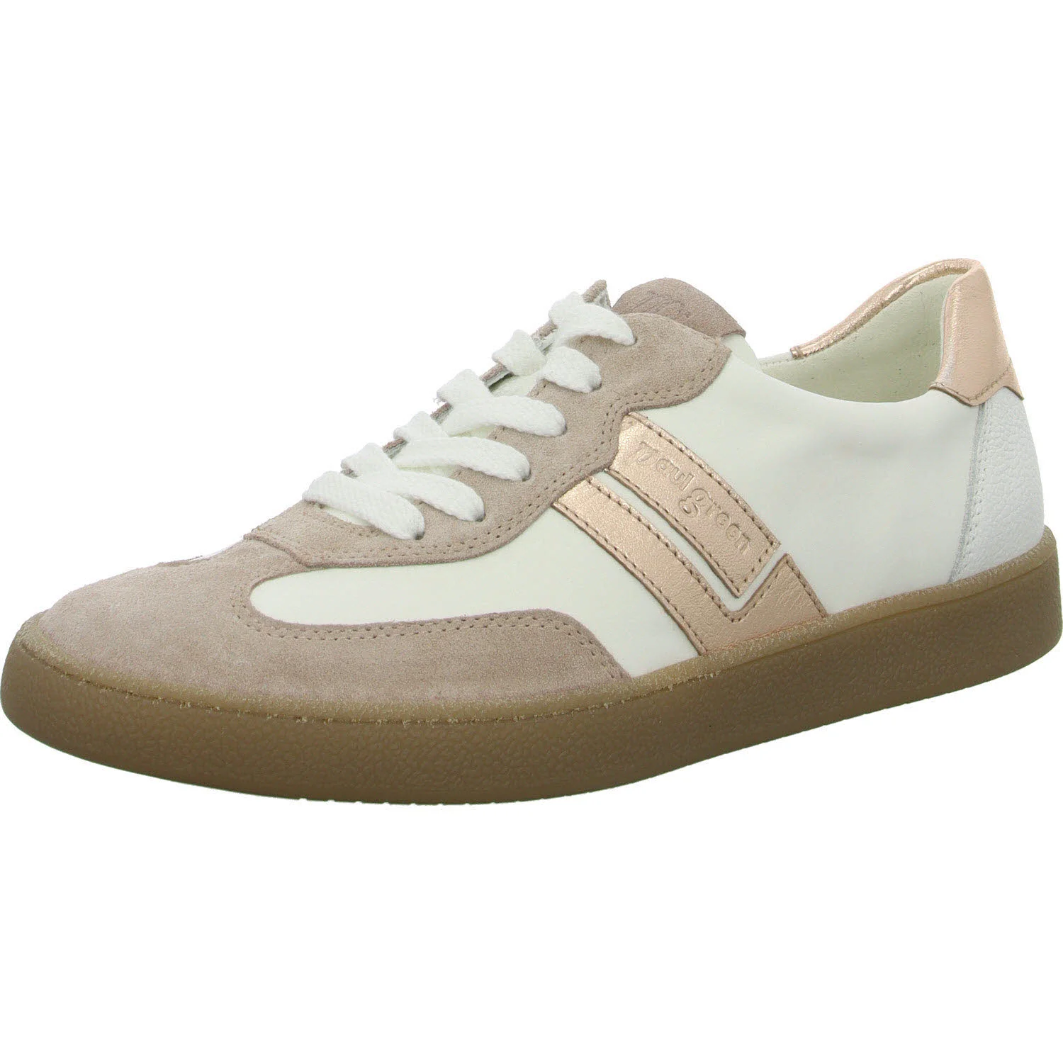 Element 2 von 8 (Bild) – Paul Green Damen Schnürschuhe 5437-119 5437 times powder/white normal