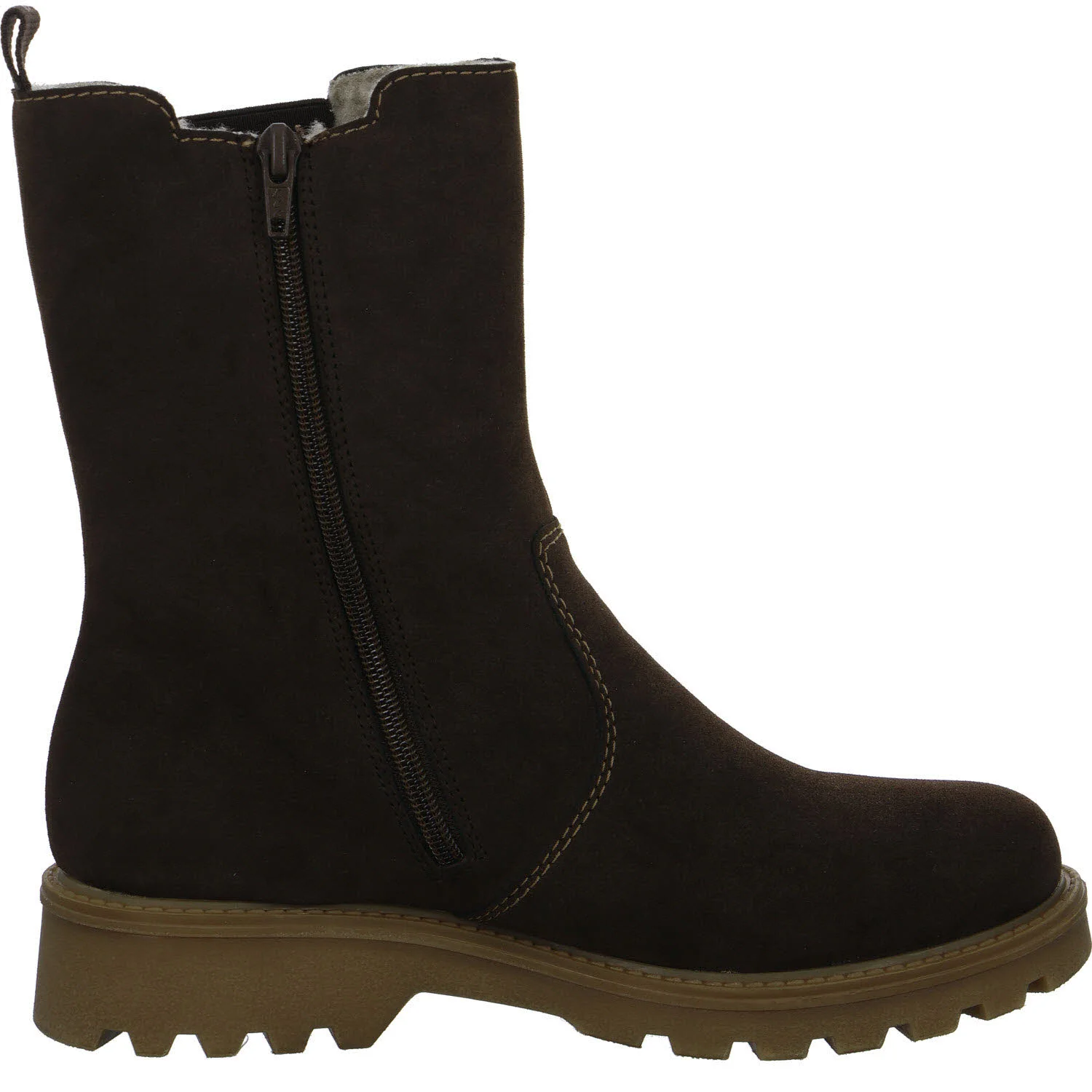 Element 7 von 8 (Bild) – Rieker Damen Stiefelette warm 73260-25 73260 rancho/dunkelbraun F 1/2 (normal)