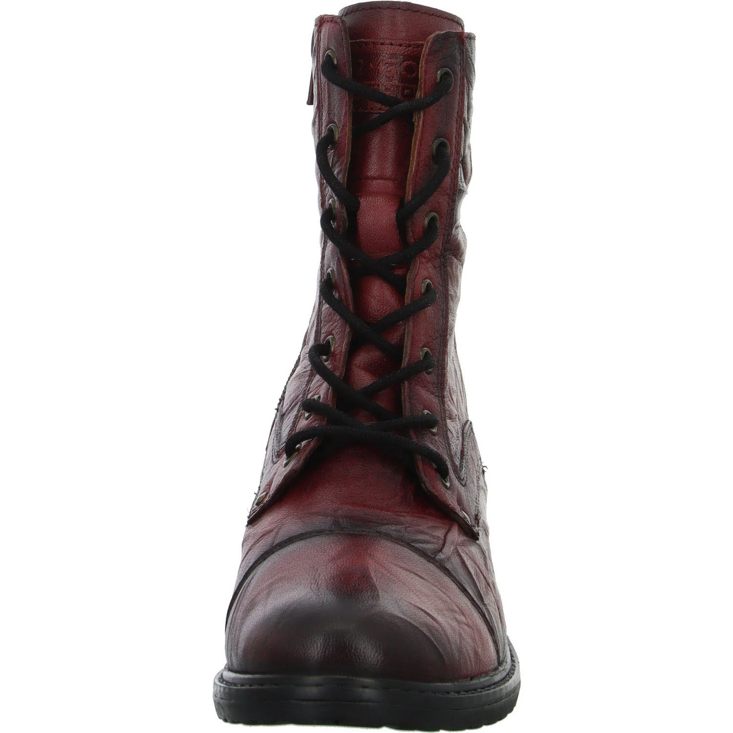 2go Fashion Damen Schnürstiefel 8991506-5 8991506 rot normal
