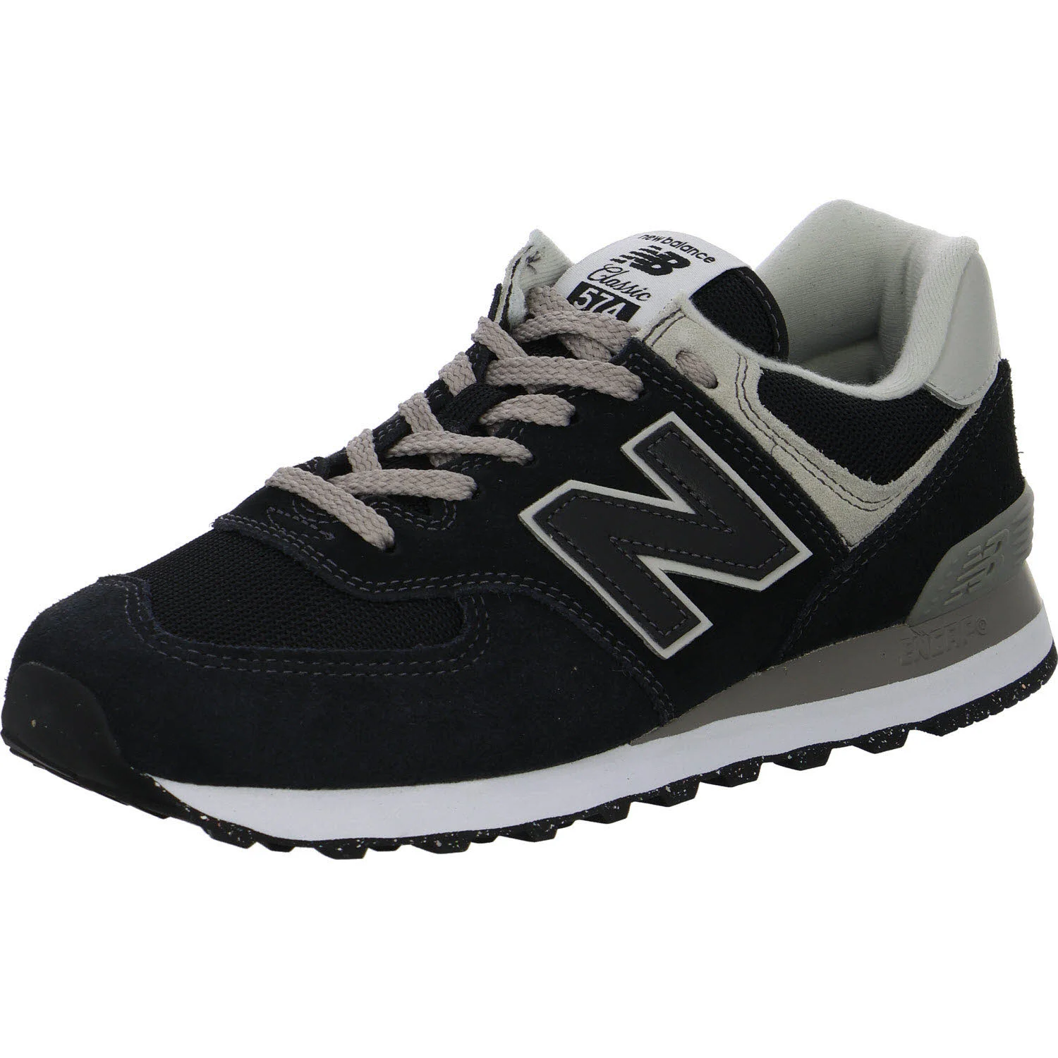 Element 2 von 8 (Bild) – New Balance Herren Schnürschuhe ML574EVB ML574V3 black/white normal