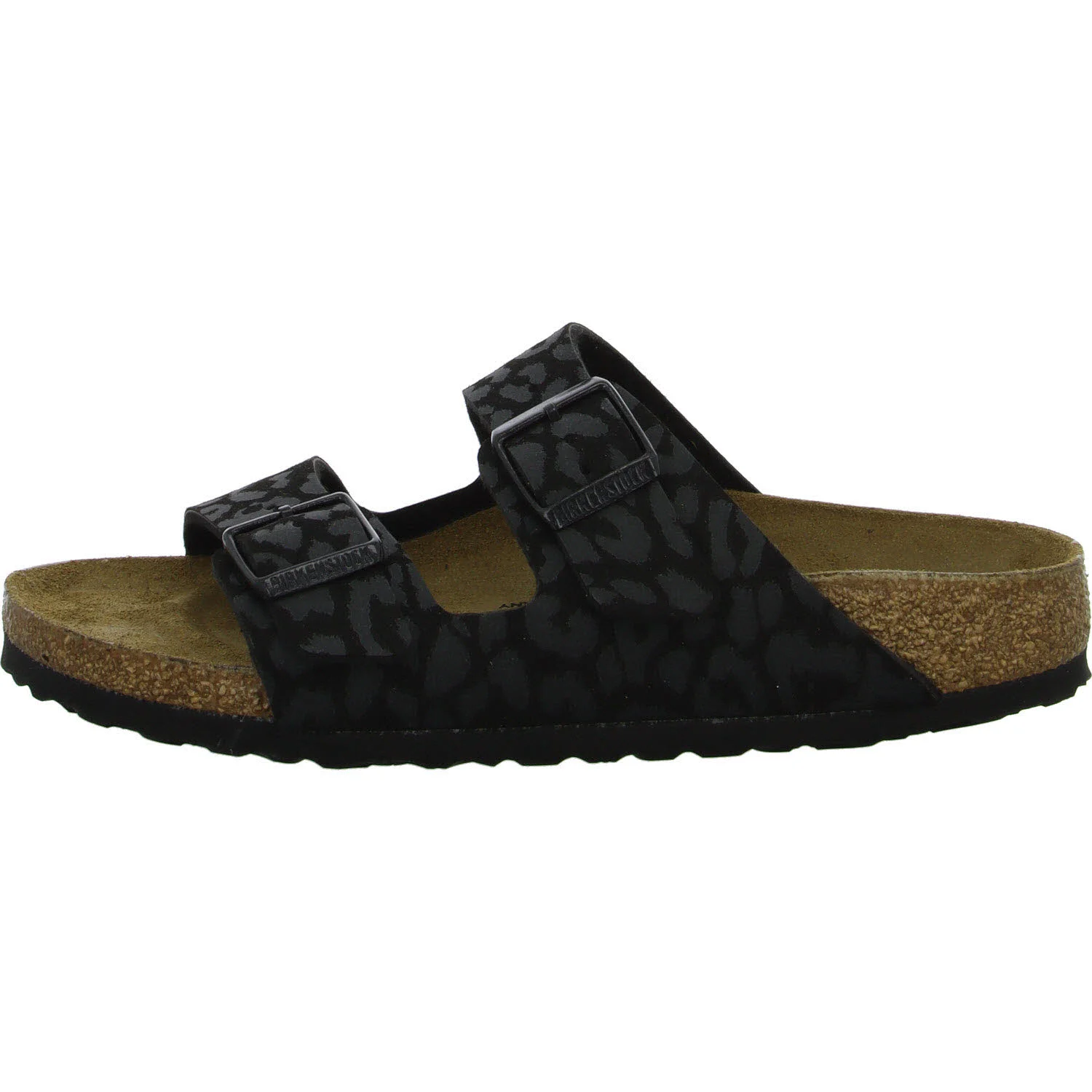 Element 6 von 8 (Bild) – BIRKENSTOCK Pantoletten 1030563 Arizona leo black schmal