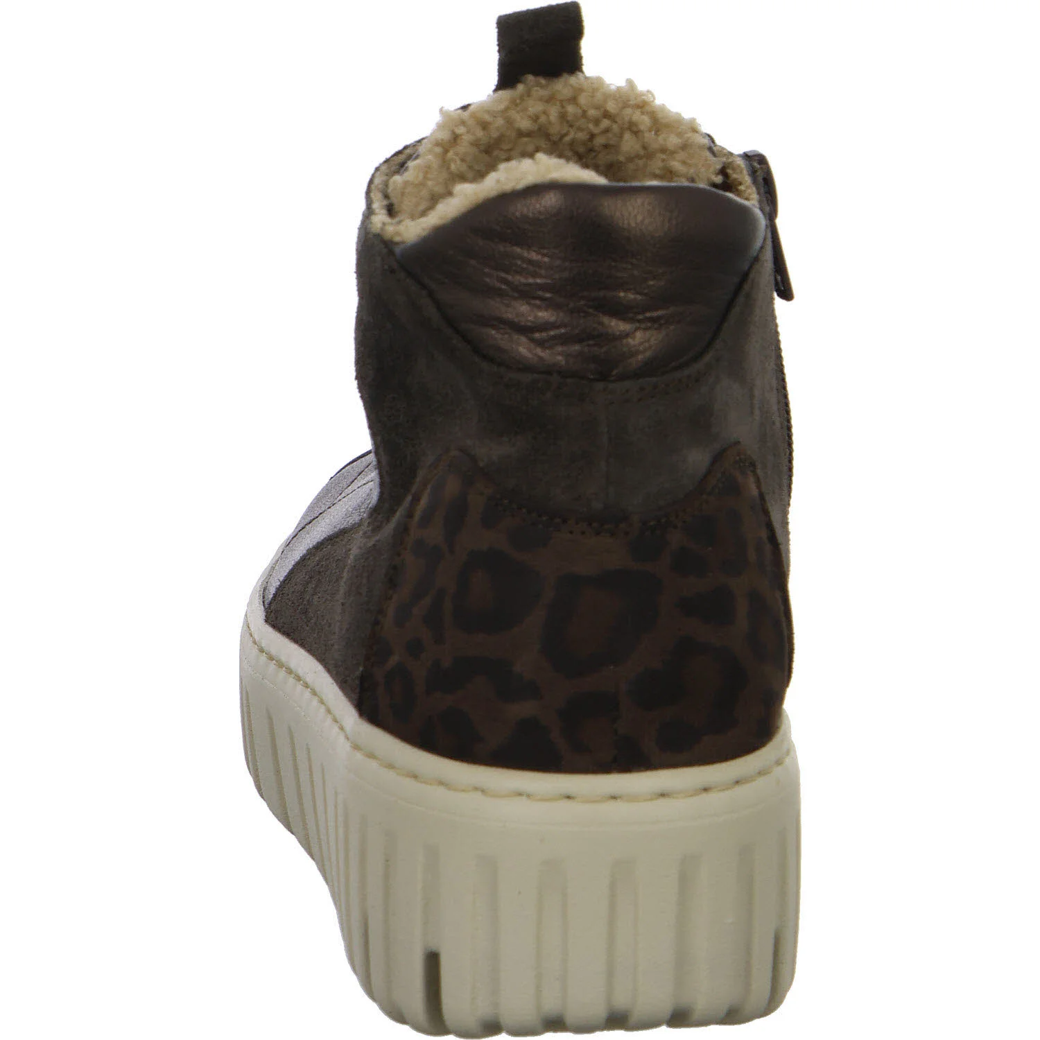 Waldläufer Damen Schnürstiefel warm 941804-404/192 H-Livia brown darkbrown H (weit)