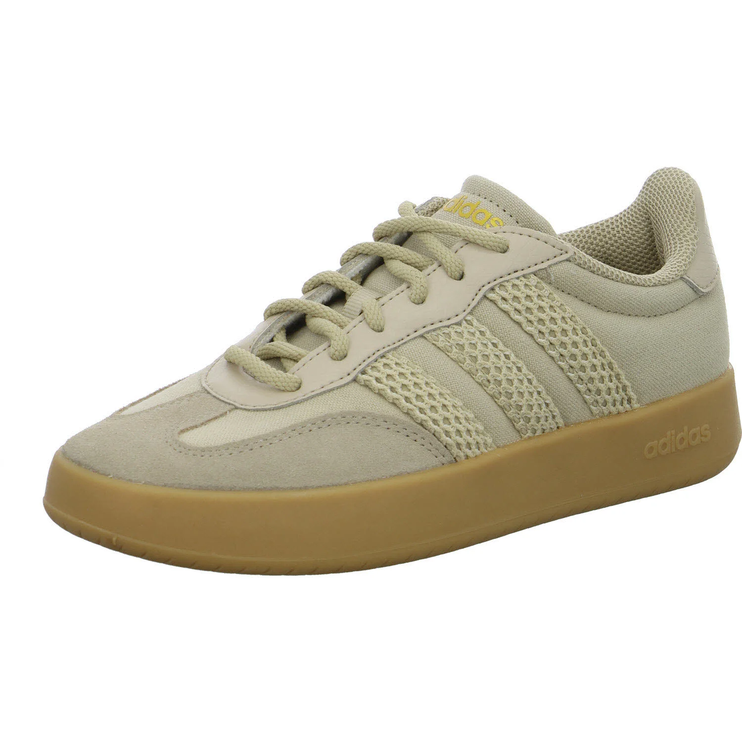 Adidas Damen Schnürschuhe KK2338/000 BARREDA wonder beige/wonder beige/gold met. normal