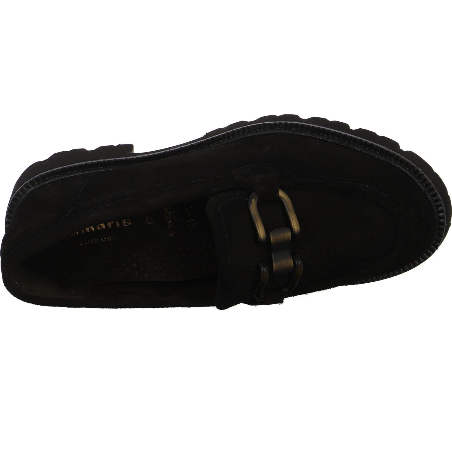 Tamaris Comfort Damen Slipper 8-84701-47/307 8-84701-47 mocca suede weit