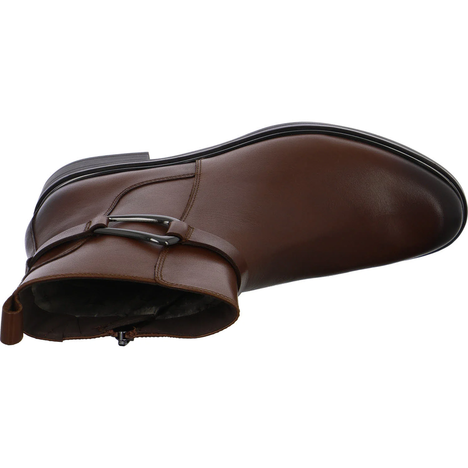 Caprice Damen Stiefeletten 9-25312-45-303 9-25312-45 cognac nappa G (normal)
