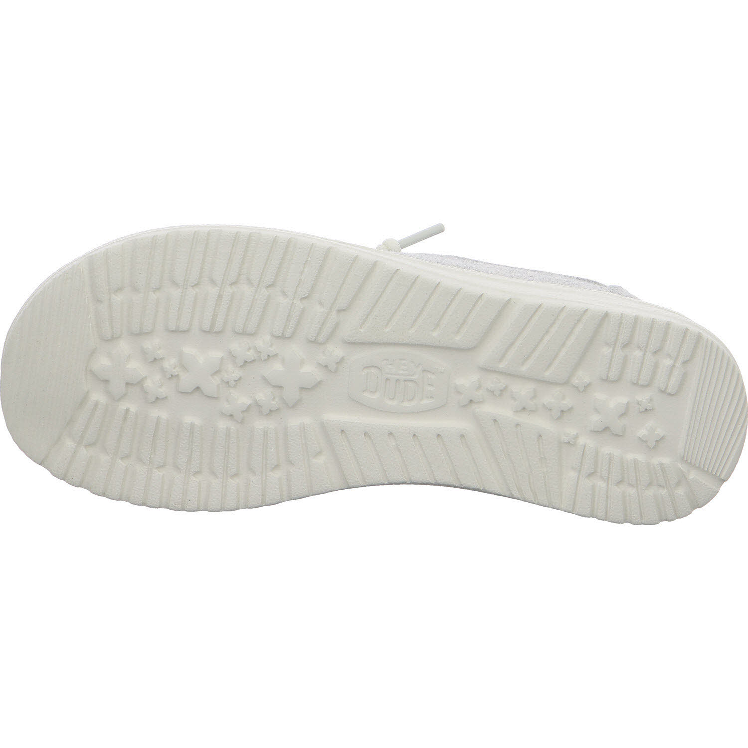 heydude Damen Slipper HD45434-007 Wendy Stretch Jersey light grey weit