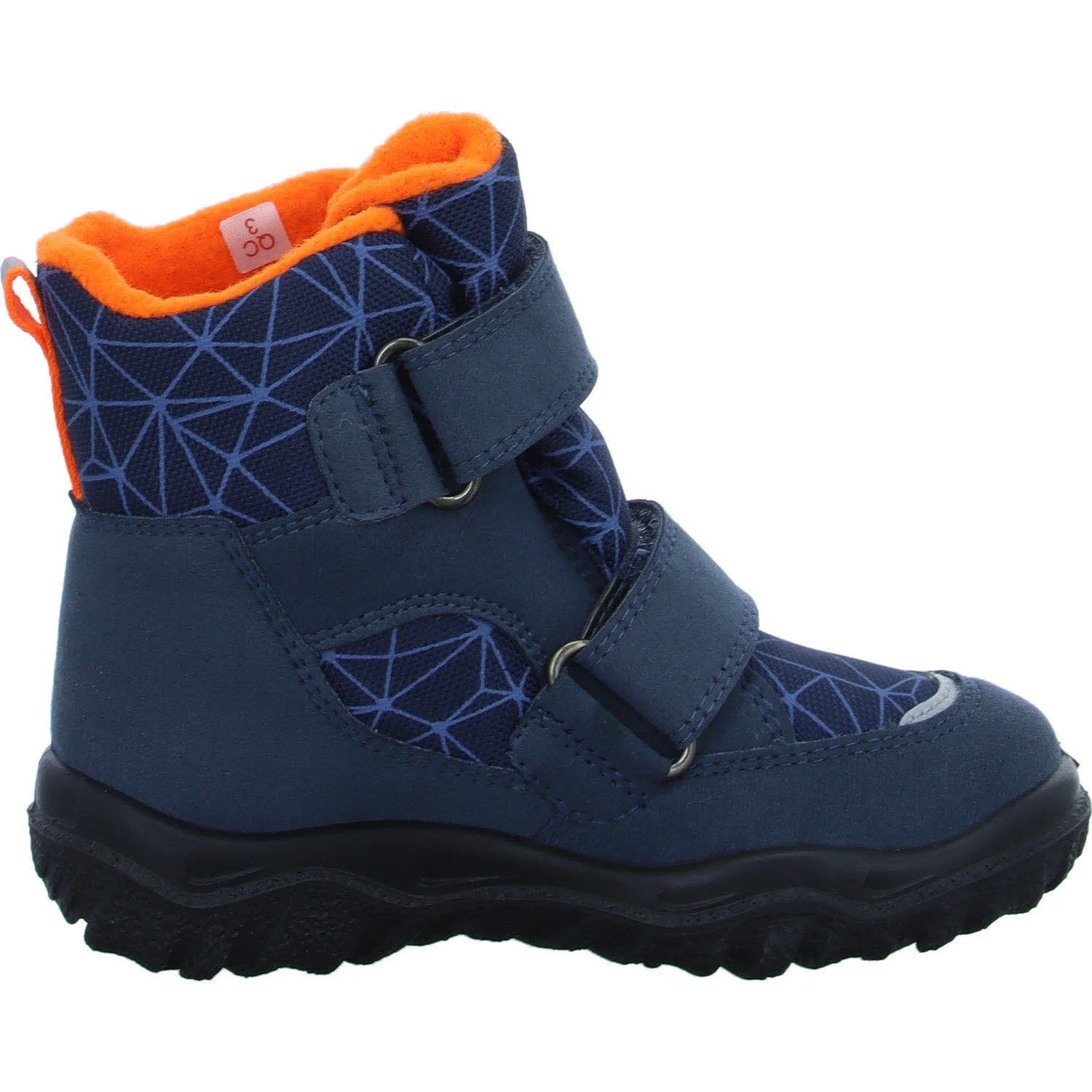 Element 7 von 8 (Bild) – Superfit Kinder Winterstiefel 1-006080-8030 Husky blau/orange WMS mittel