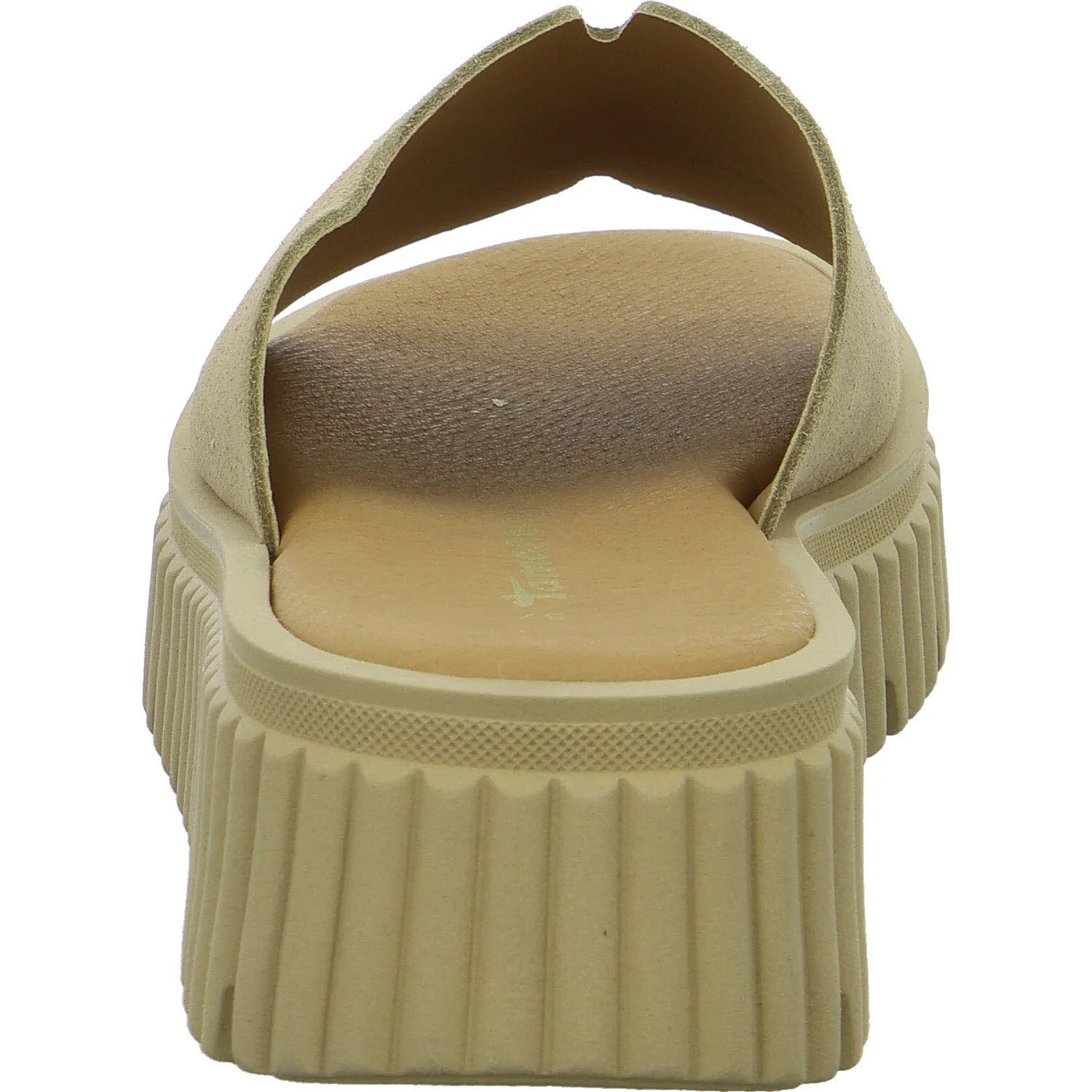 Tamaris Damen Pantoletten 1-27216-44/401 1-27216-44 beige suede normal