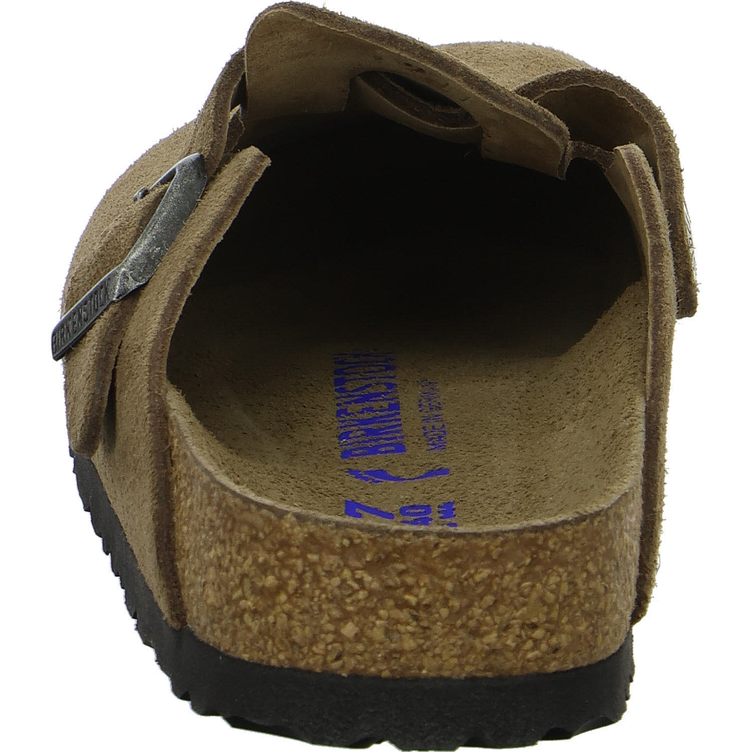 BIRKENSTOCK Clogs 1030861 Boston Soft Footbed dark tea tonal FB schmal