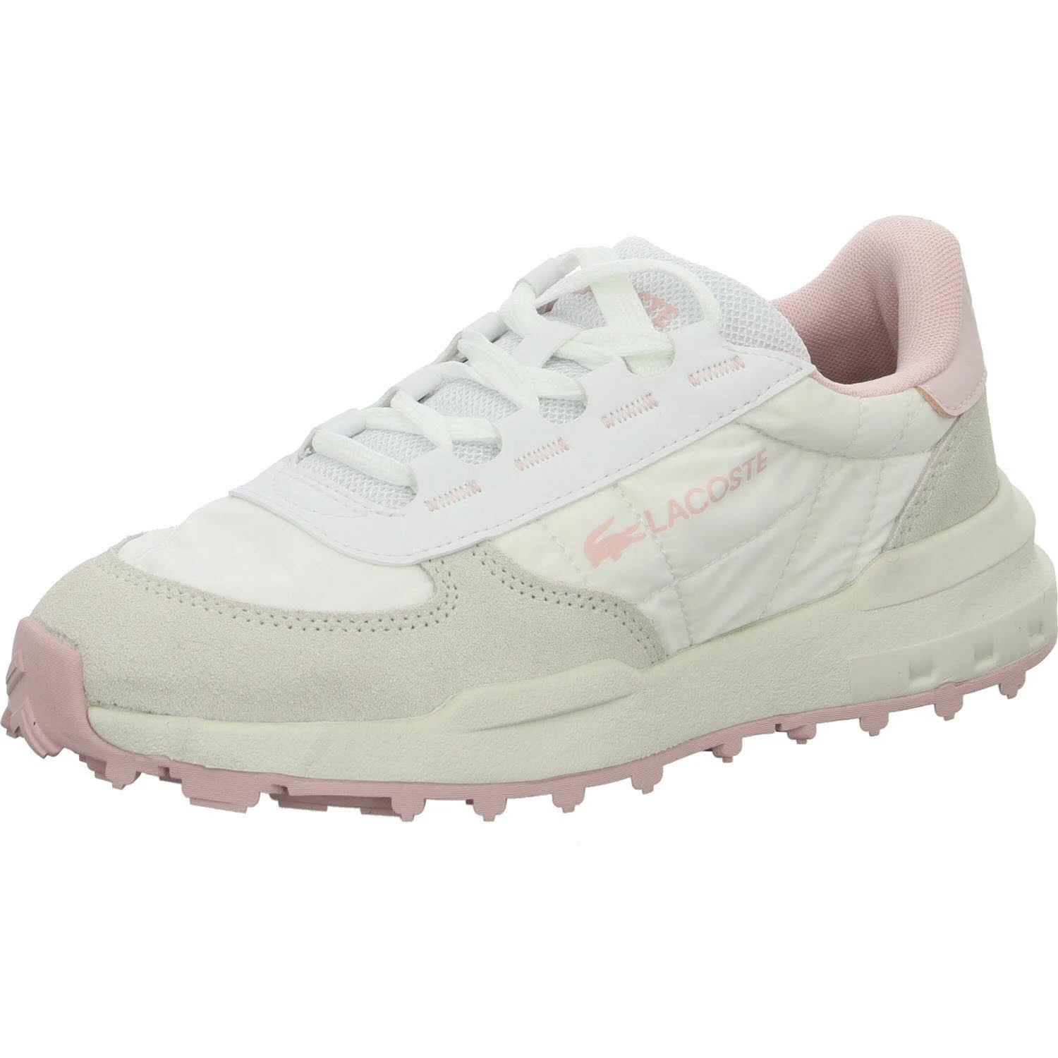 Lacoste Damen Schnürschuhe 50SFA0085_1Y9 Women's Elite Active Evo Sneakers white/lite pink normal