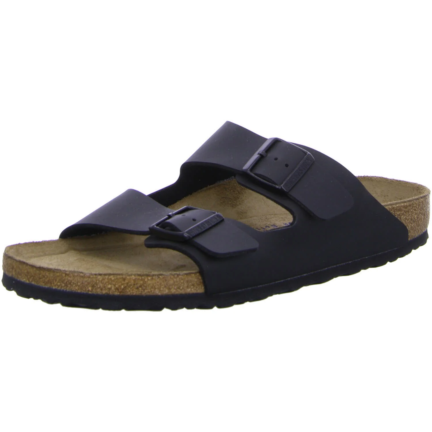 Element 2 von 7 (Bild) – BIRKENSTOCK Pantoletten 551253 Arizona Soft Footbed schwarz schmal