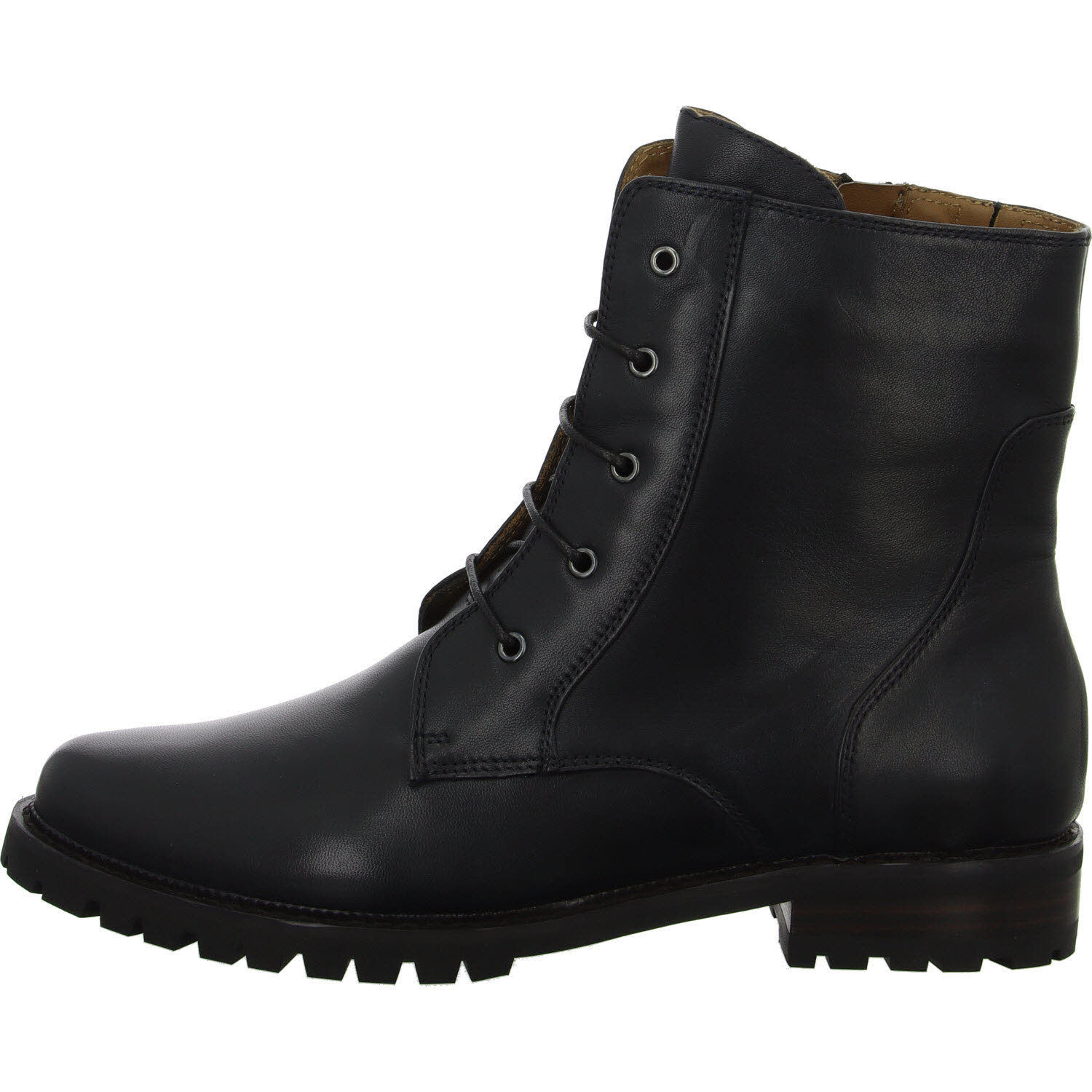 EVERYBODY Damen Schnürstiefel 77658H2411/GL199 NASTRO Glove blu normal