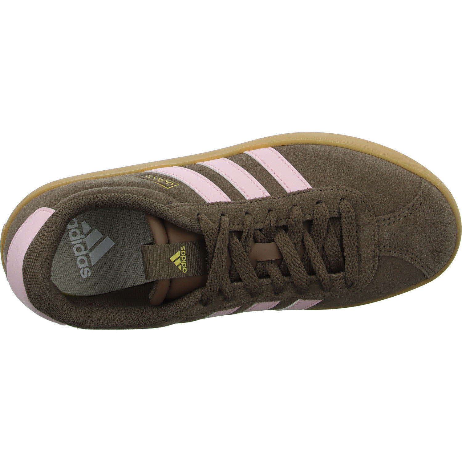 Adidas Damen Schnürschuhe IH6516/000 VL COURT 3.0 earth strata/clear pink/gold met. normal