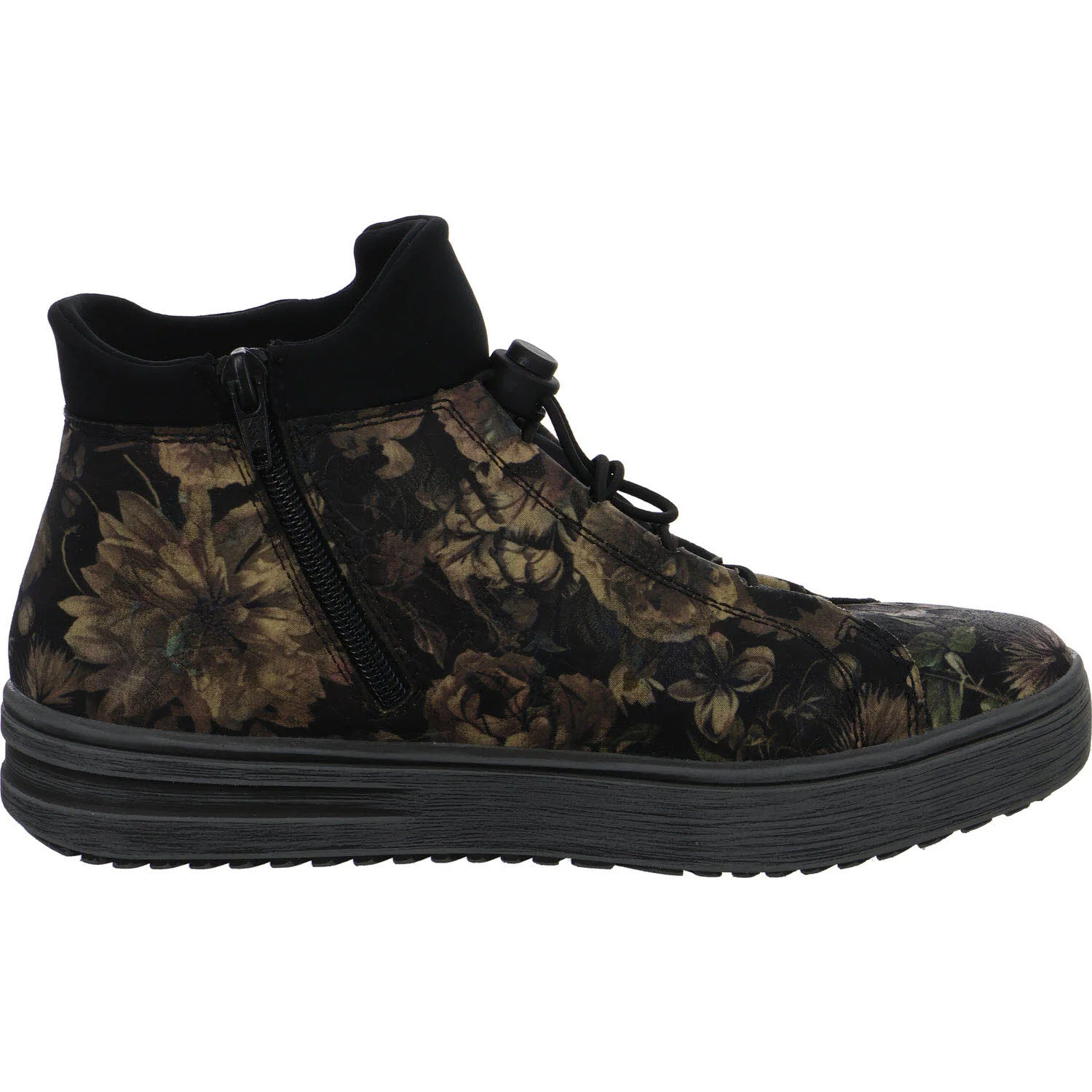 Element 7 von 8 (Bild) – Rieker Damen Stiefelette warm L2550-90 L2550 schwarz-pastell/antik/schwarz G (weit)
