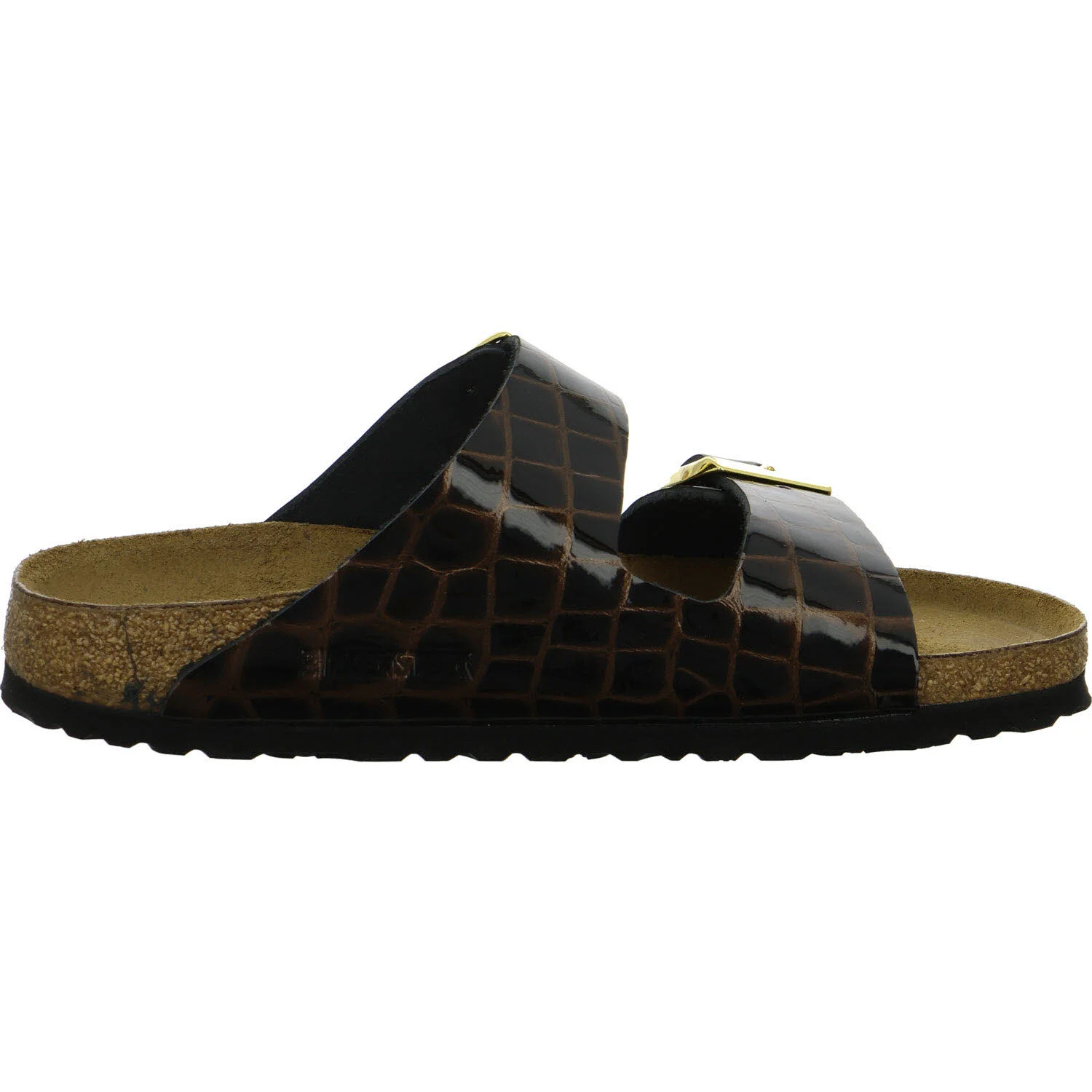 BIRKENSTOCK Pantoletten 1032864 Arizona Soft Footbed black schmal