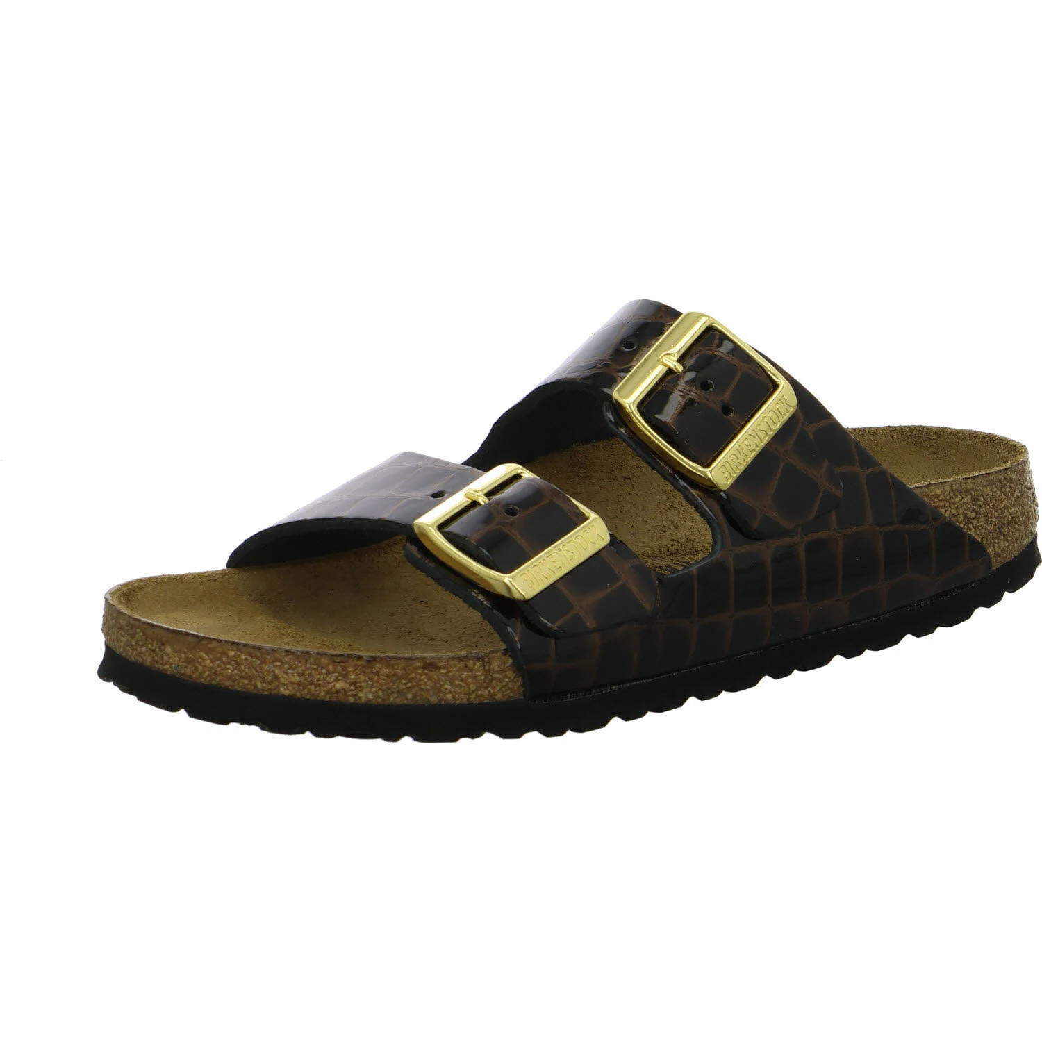 BIRKENSTOCK Pantoletten 1032864 Arizona Soft Footbed black schmal