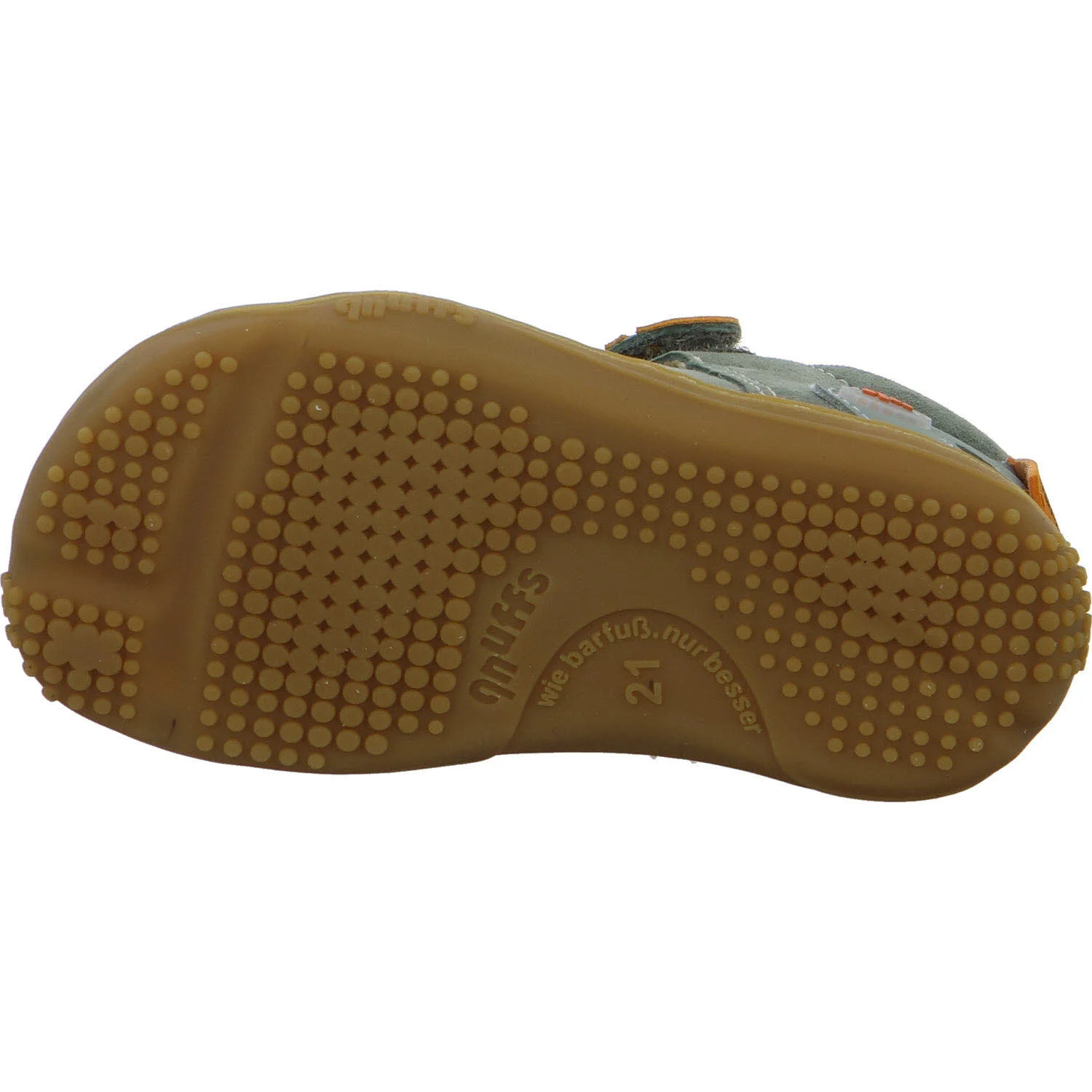 qnuffs Kinderschuh zum Schlupfen QN 0010132/570 Buche salbei/river WMS mittel