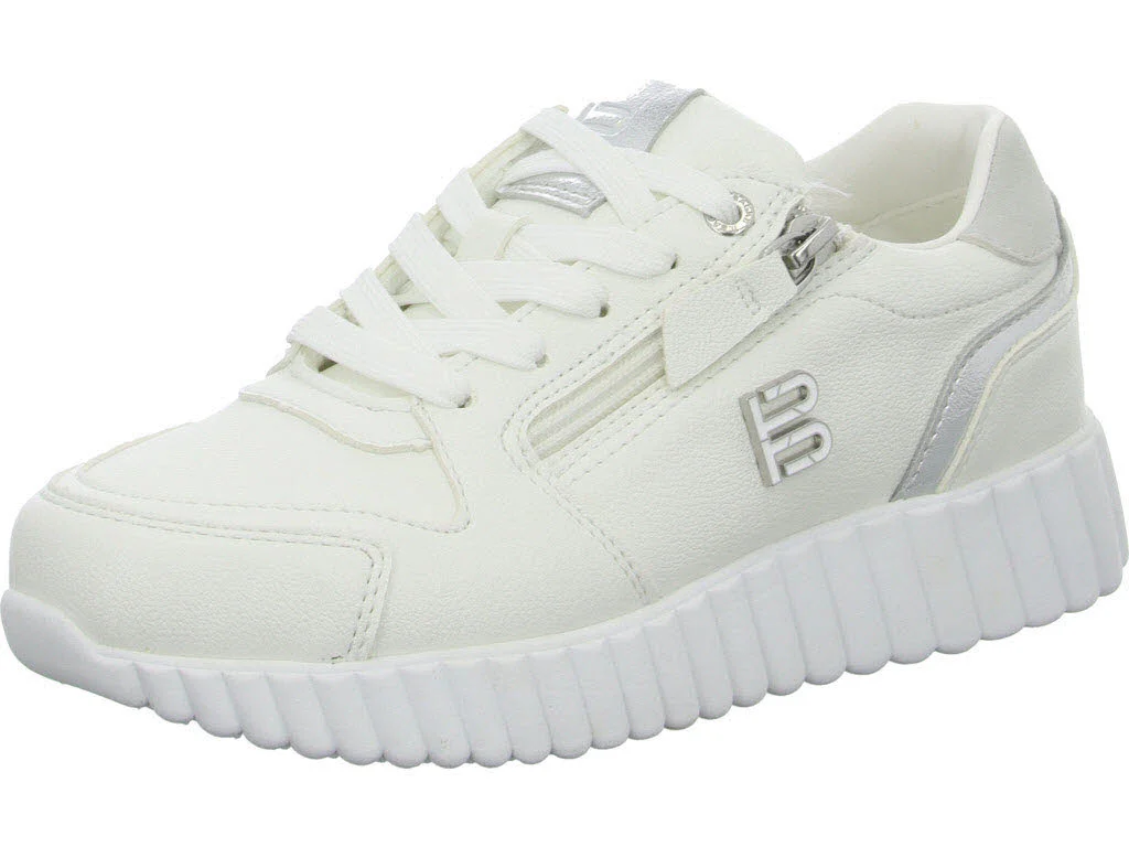 TT.Bagatt Damen Schnürschuhe D31AI6075050-2013 Carini white/silver normal