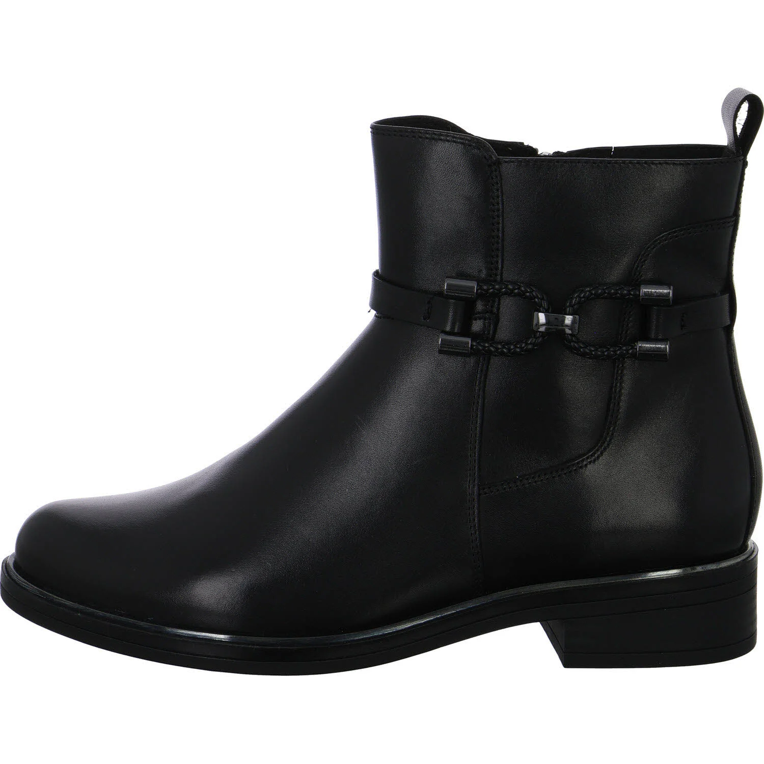 Caprice Damen Stiefeletten 9-25324-47-022 9-25324-47 black nappa H (weit)